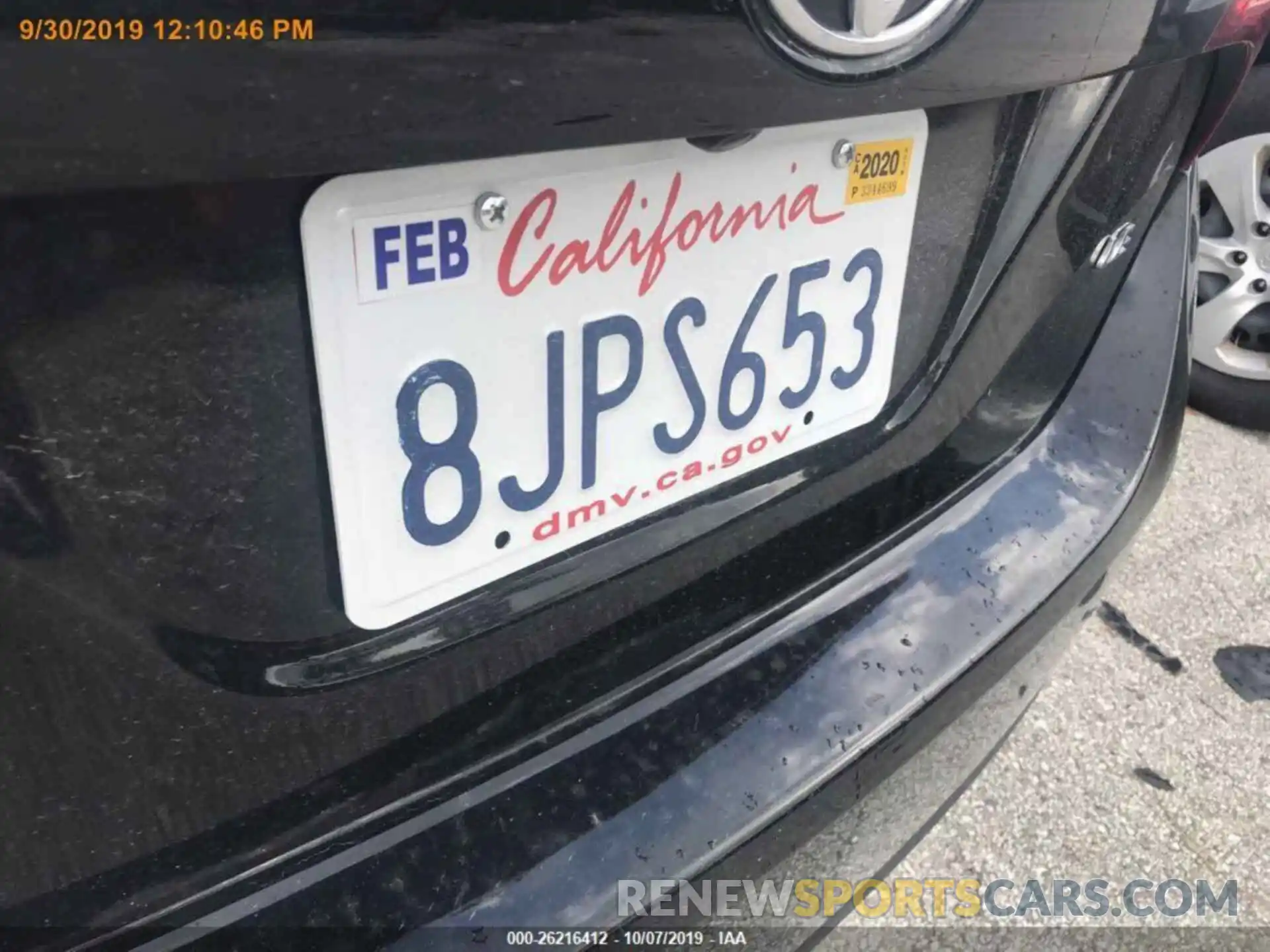 12 Photograph of a damaged car 5YFBURHE0KP941085 TOYOTA COROLLA 2019