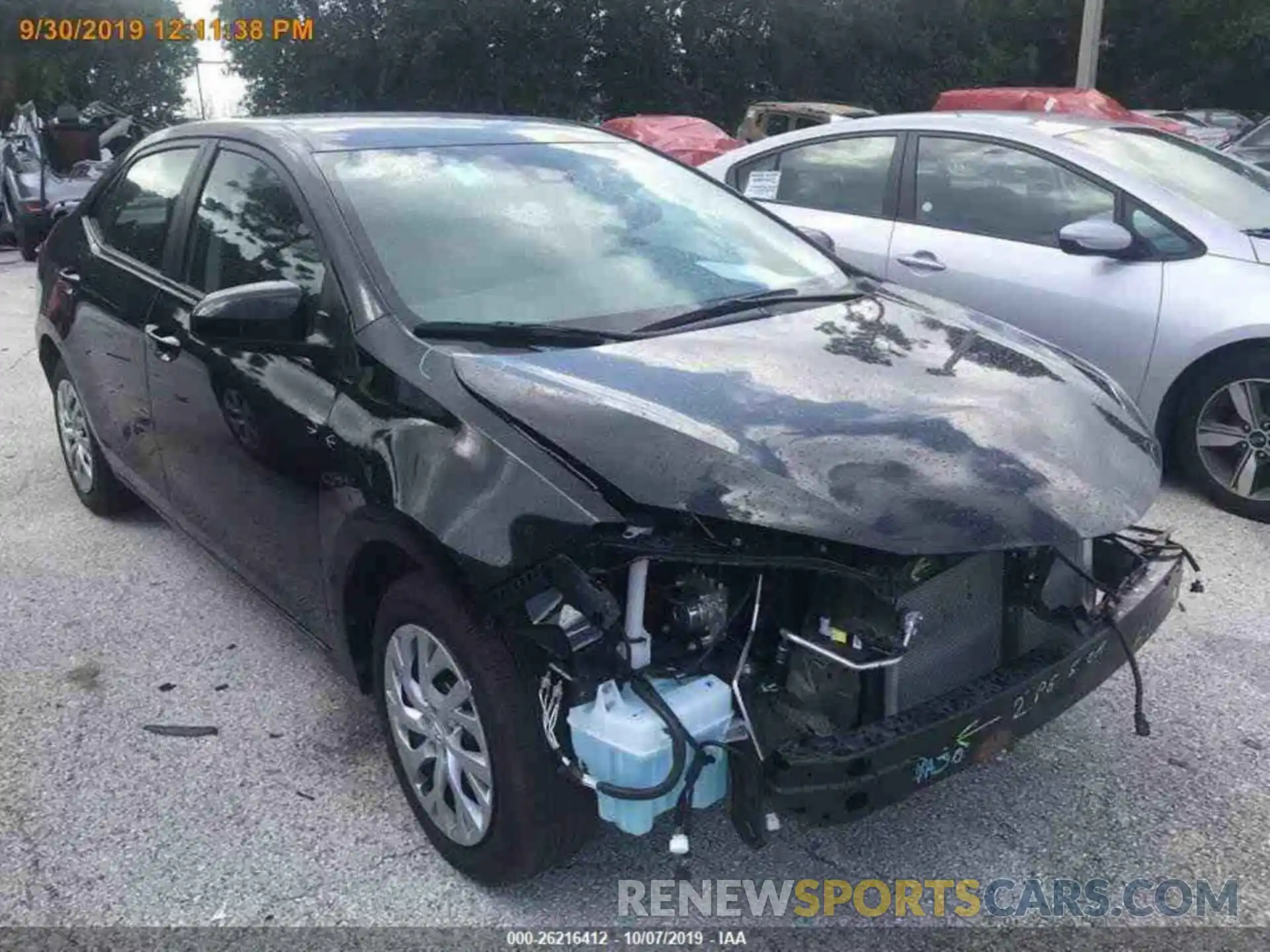 17 Photograph of a damaged car 5YFBURHE0KP941085 TOYOTA COROLLA 2019