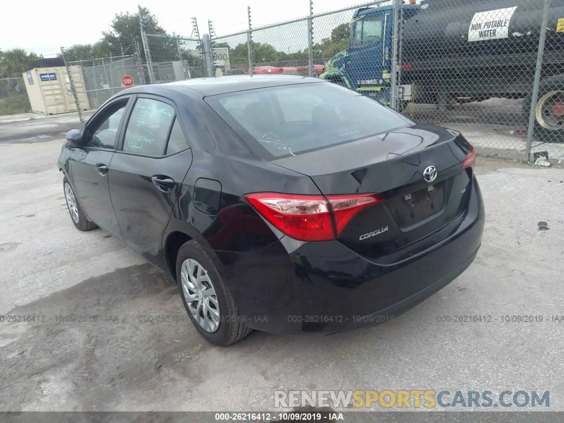 3 Photograph of a damaged car 5YFBURHE0KP941085 TOYOTA COROLLA 2019