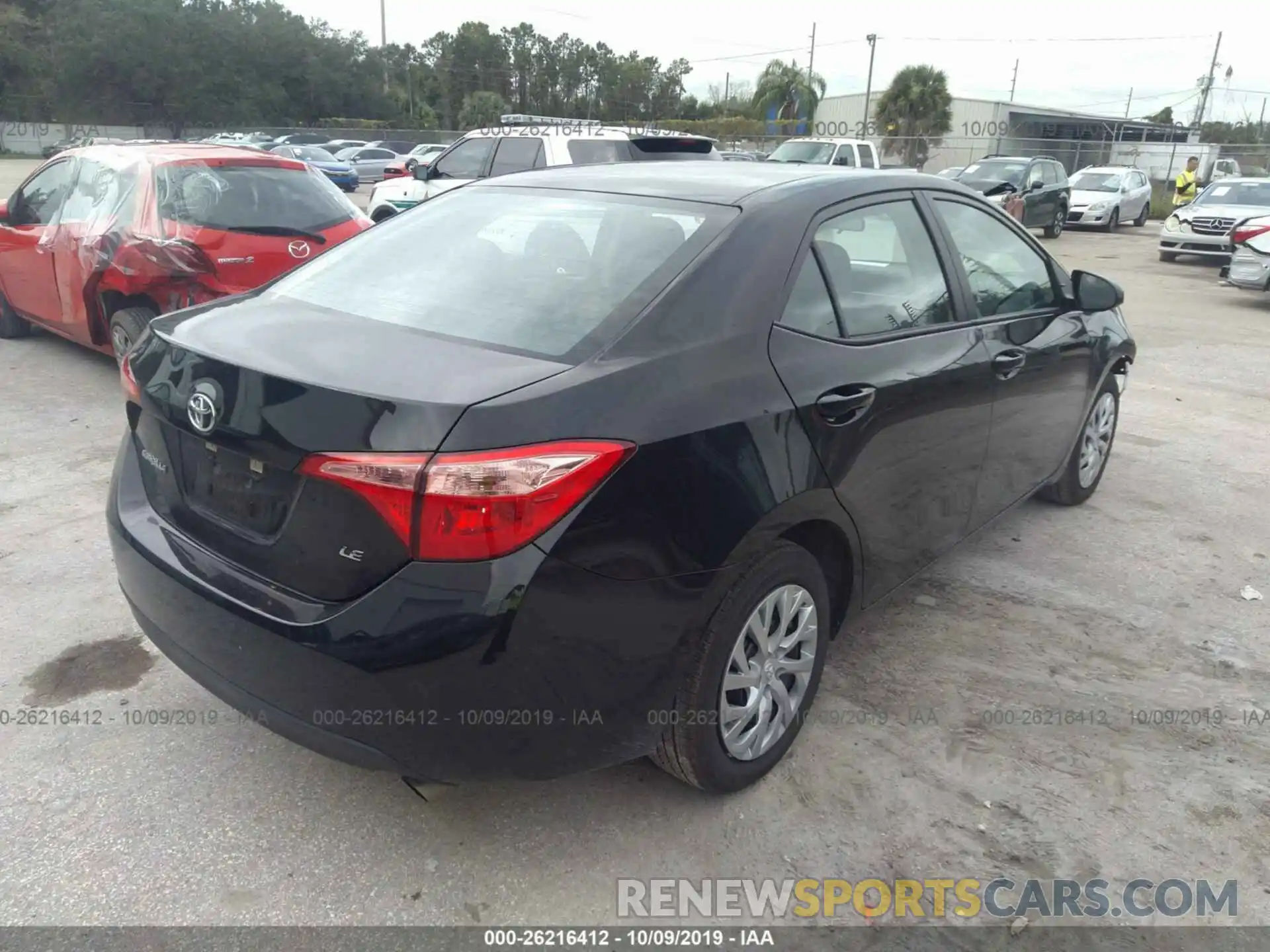 4 Photograph of a damaged car 5YFBURHE0KP941085 TOYOTA COROLLA 2019