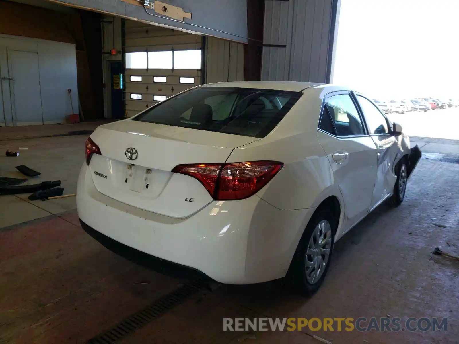 4 Photograph of a damaged car 5YFBURHE0KP941331 TOYOTA COROLLA 2019