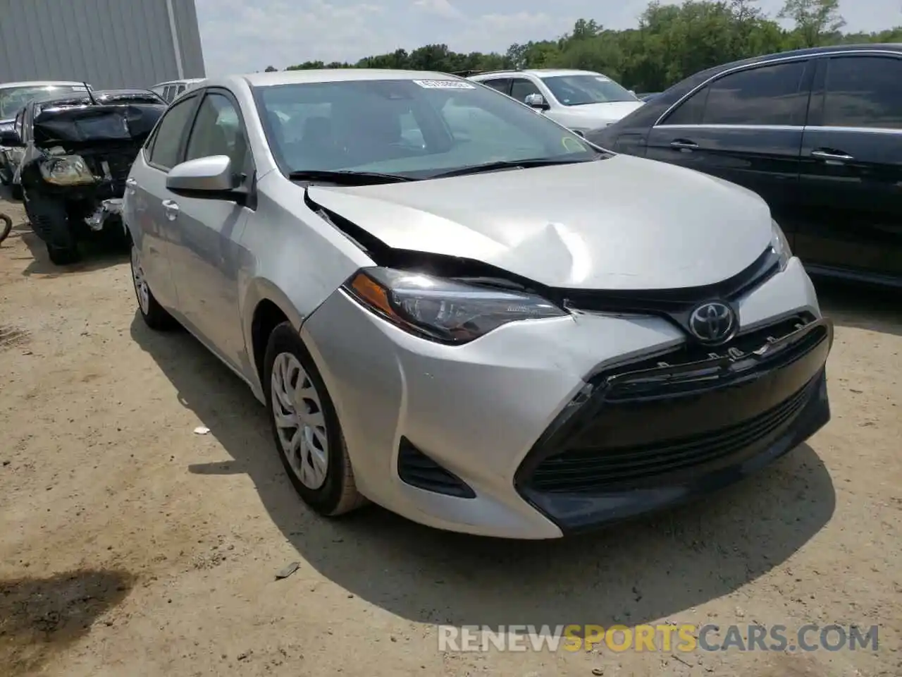 1 Photograph of a damaged car 5YFBURHE0KP941345 TOYOTA COROLLA 2019