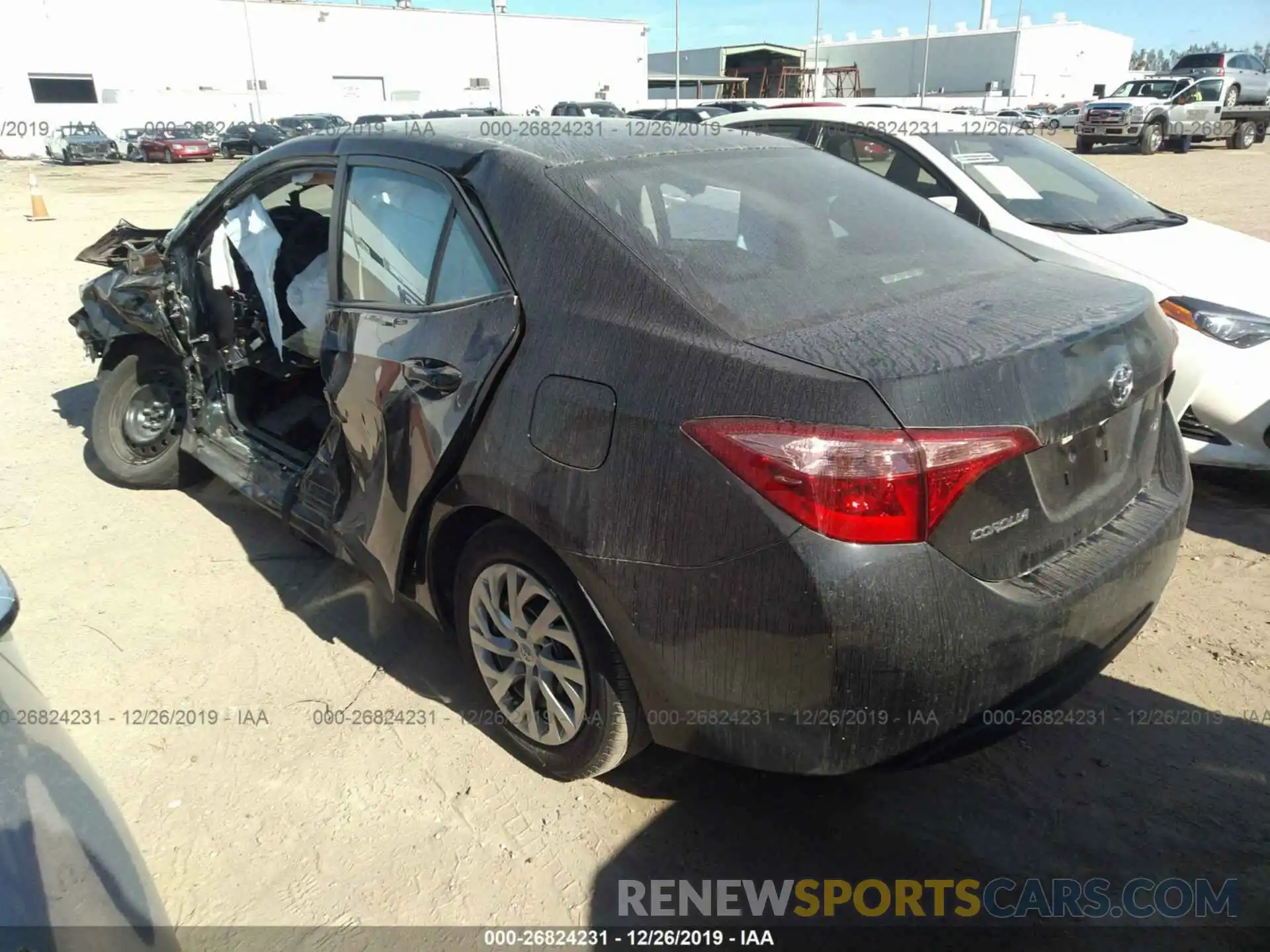 3 Photograph of a damaged car 5YFBURHE0KP941507 TOYOTA COROLLA 2019