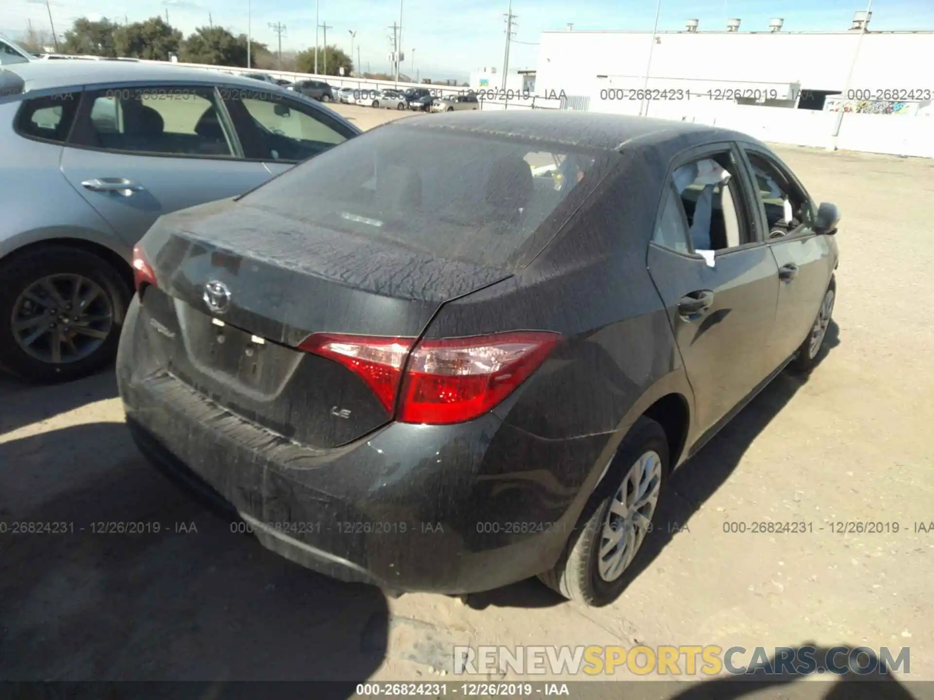 4 Photograph of a damaged car 5YFBURHE0KP941507 TOYOTA COROLLA 2019