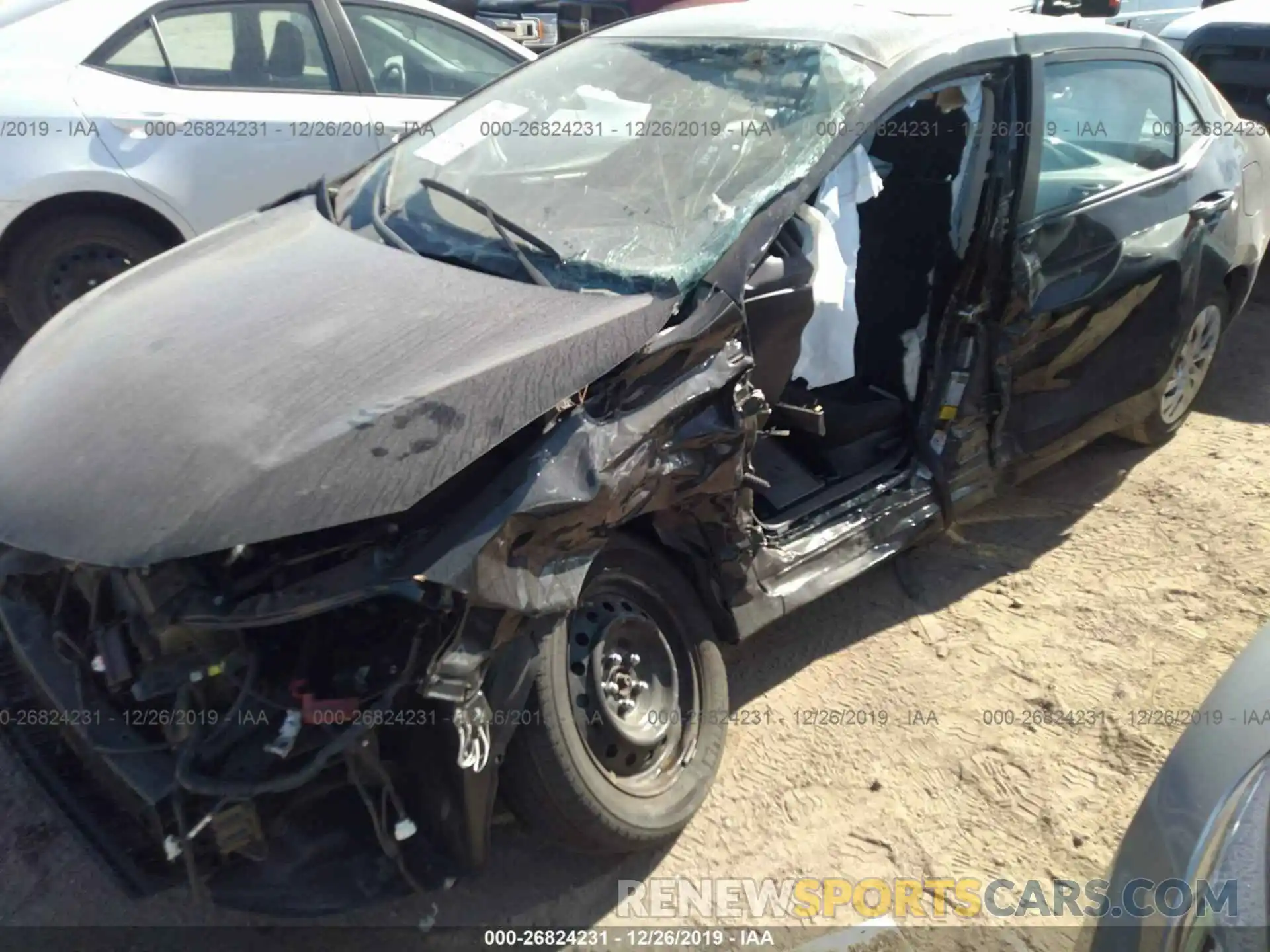 6 Photograph of a damaged car 5YFBURHE0KP941507 TOYOTA COROLLA 2019