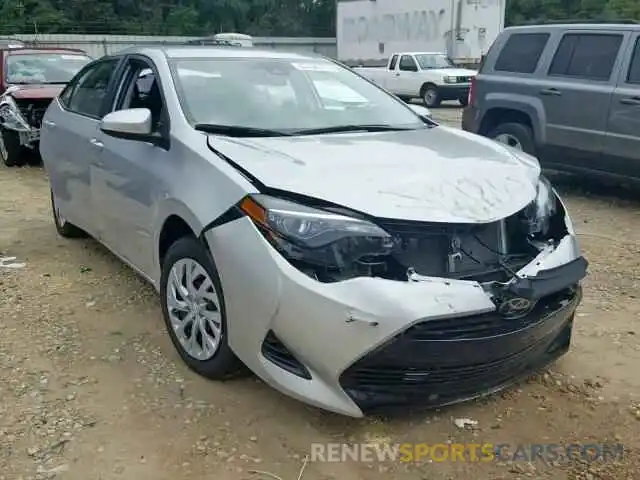 1 Photograph of a damaged car 5YFBURHE0KP941541 TOYOTA COROLLA 2019