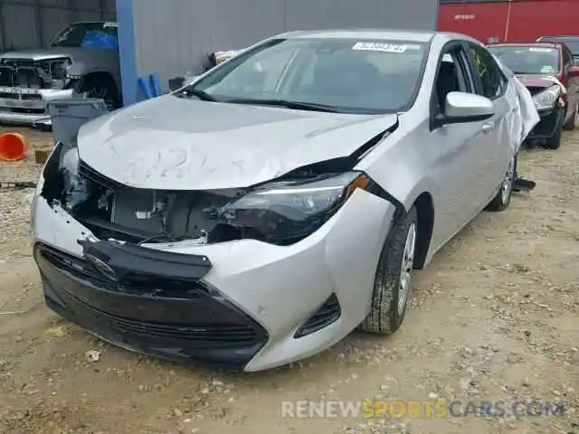 2 Photograph of a damaged car 5YFBURHE0KP941541 TOYOTA COROLLA 2019