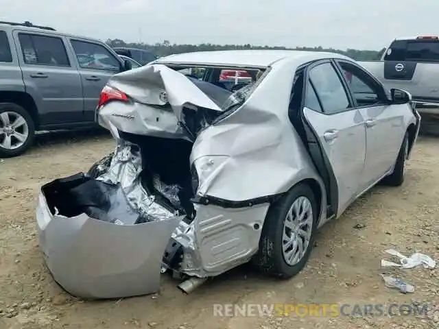 4 Фотография поврежденного автомобиля 5YFBURHE0KP941541 TOYOTA COROLLA 2019