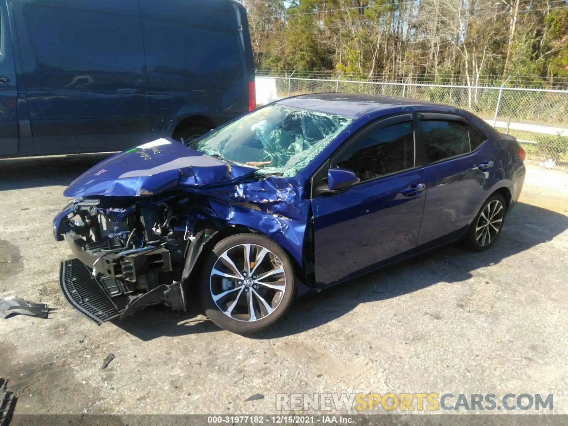 2 Photograph of a damaged car 5YFBURHE0KP941927 TOYOTA COROLLA 2019