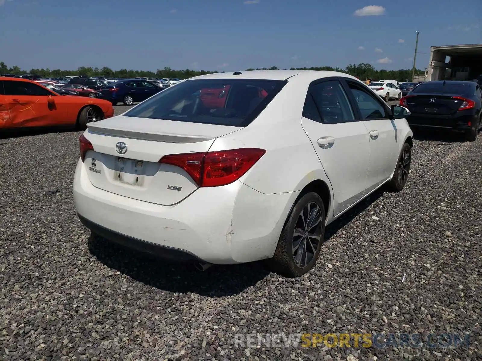 4 Photograph of a damaged car 5YFBURHE0KP942026 TOYOTA COROLLA 2019