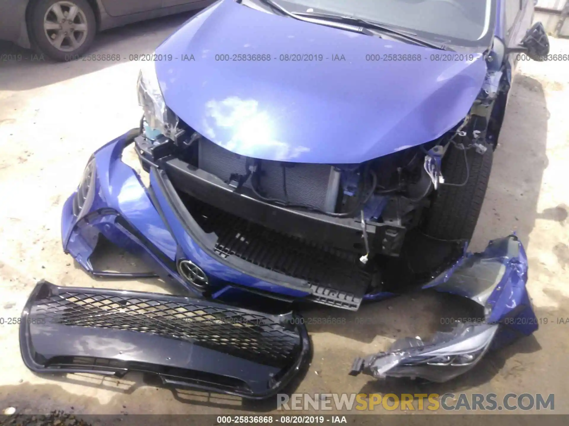 6 Photograph of a damaged car 5YFBURHE0KP942575 TOYOTA COROLLA 2019