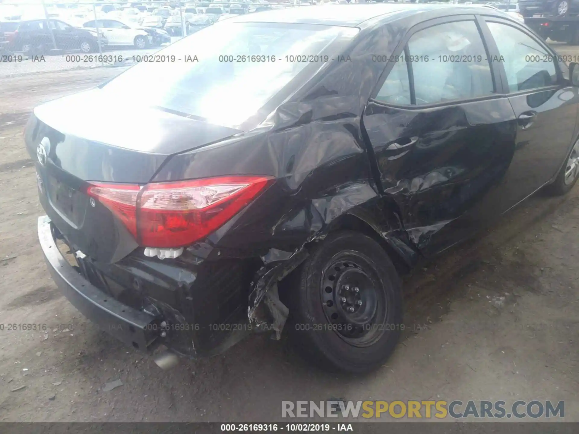 6 Photograph of a damaged car 5YFBURHE0KP943273 TOYOTA COROLLA 2019