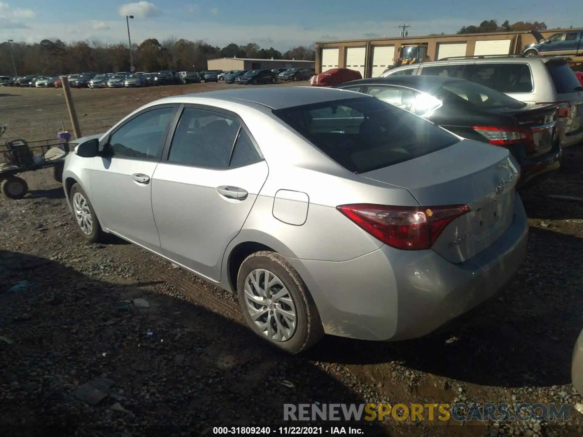 3 Photograph of a damaged car 5YFBURHE0KP943676 TOYOTA COROLLA 2019