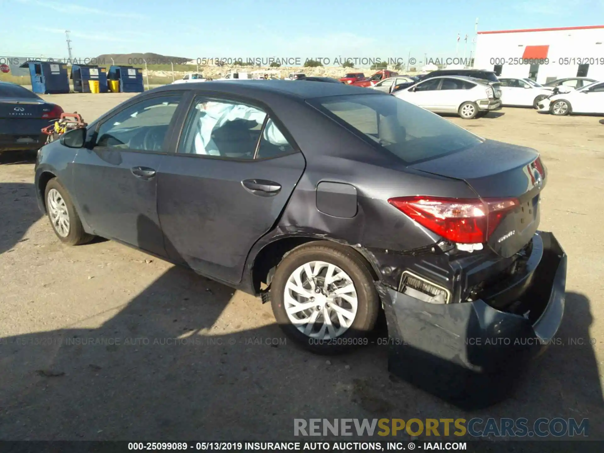 3 Photograph of a damaged car 5YFBURHE0KP943824 TOYOTA COROLLA 2019