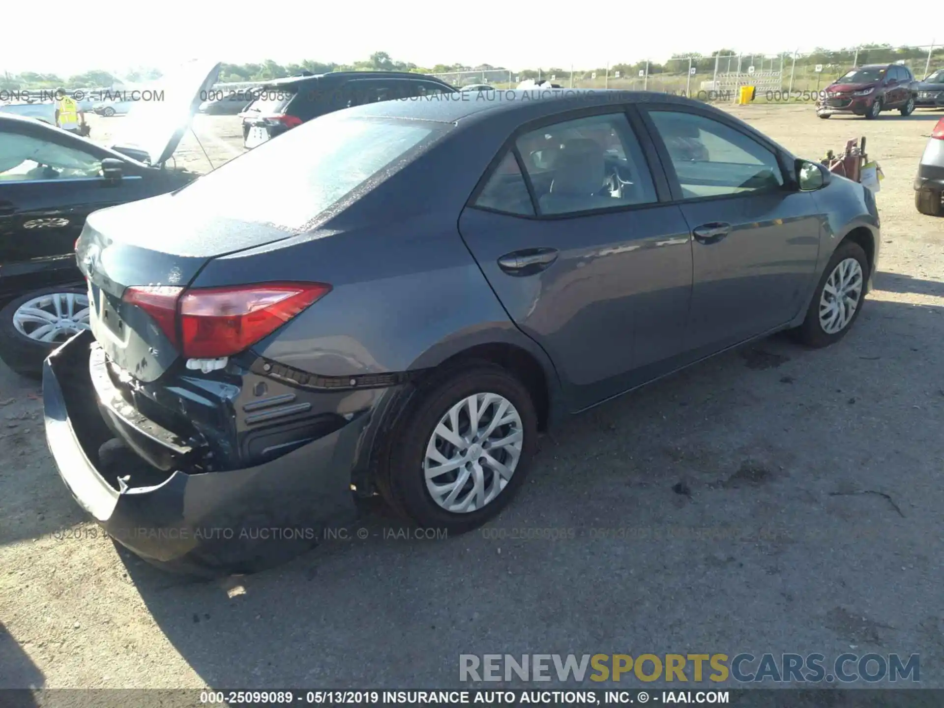 4 Photograph of a damaged car 5YFBURHE0KP943824 TOYOTA COROLLA 2019