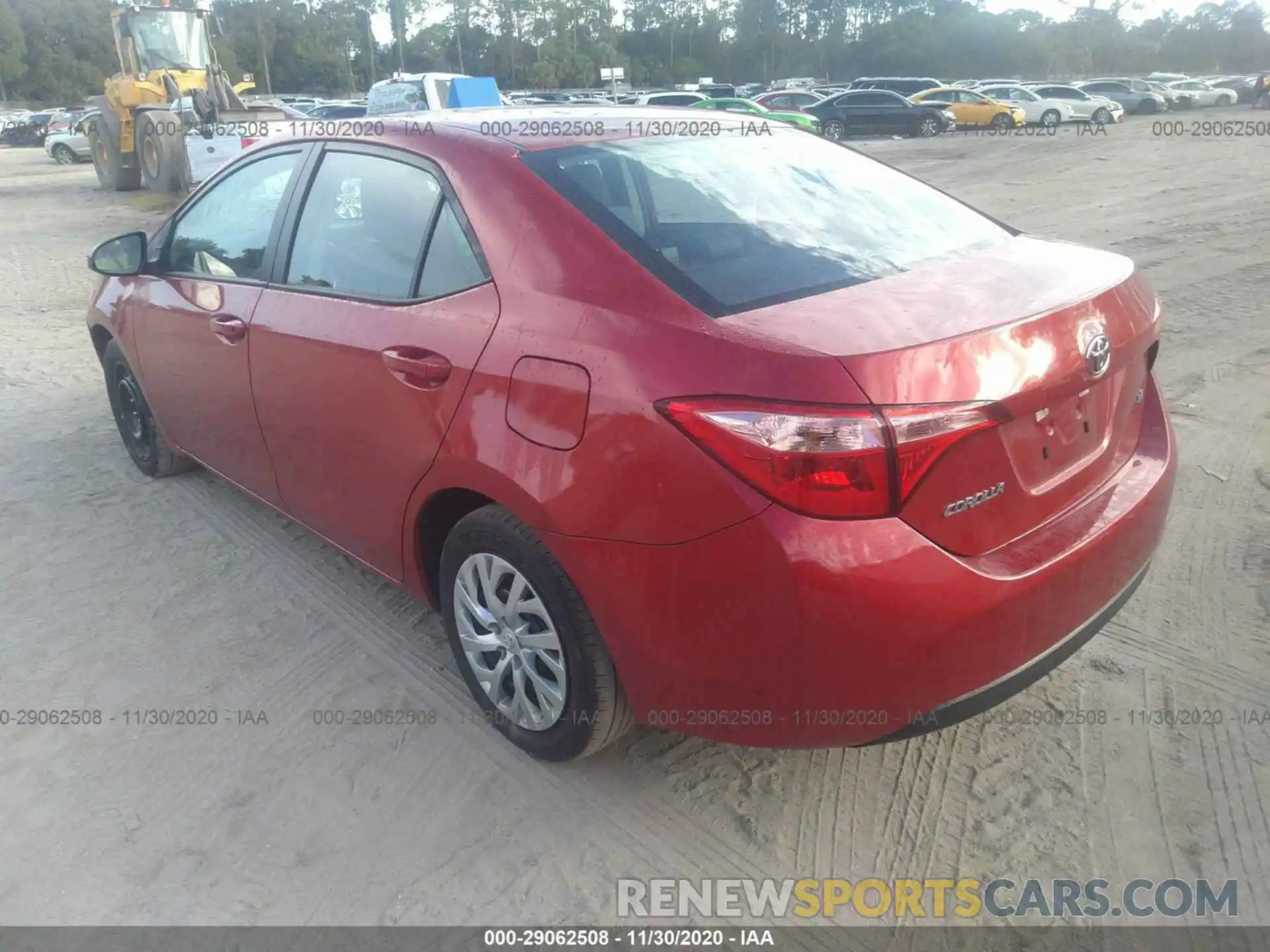 3 Photograph of a damaged car 5YFBURHE0KP944195 TOYOTA COROLLA 2019