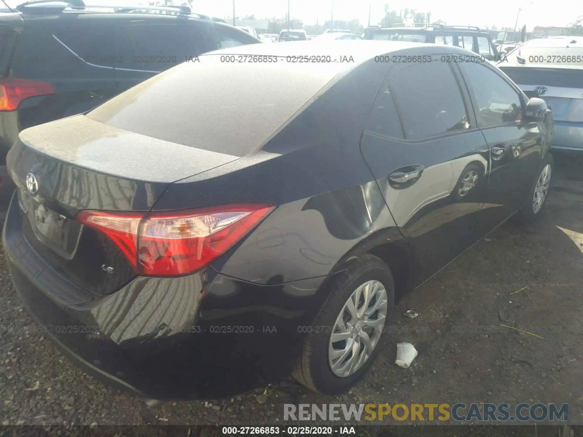 4 Photograph of a damaged car 5YFBURHE0KP944455 TOYOTA COROLLA 2019