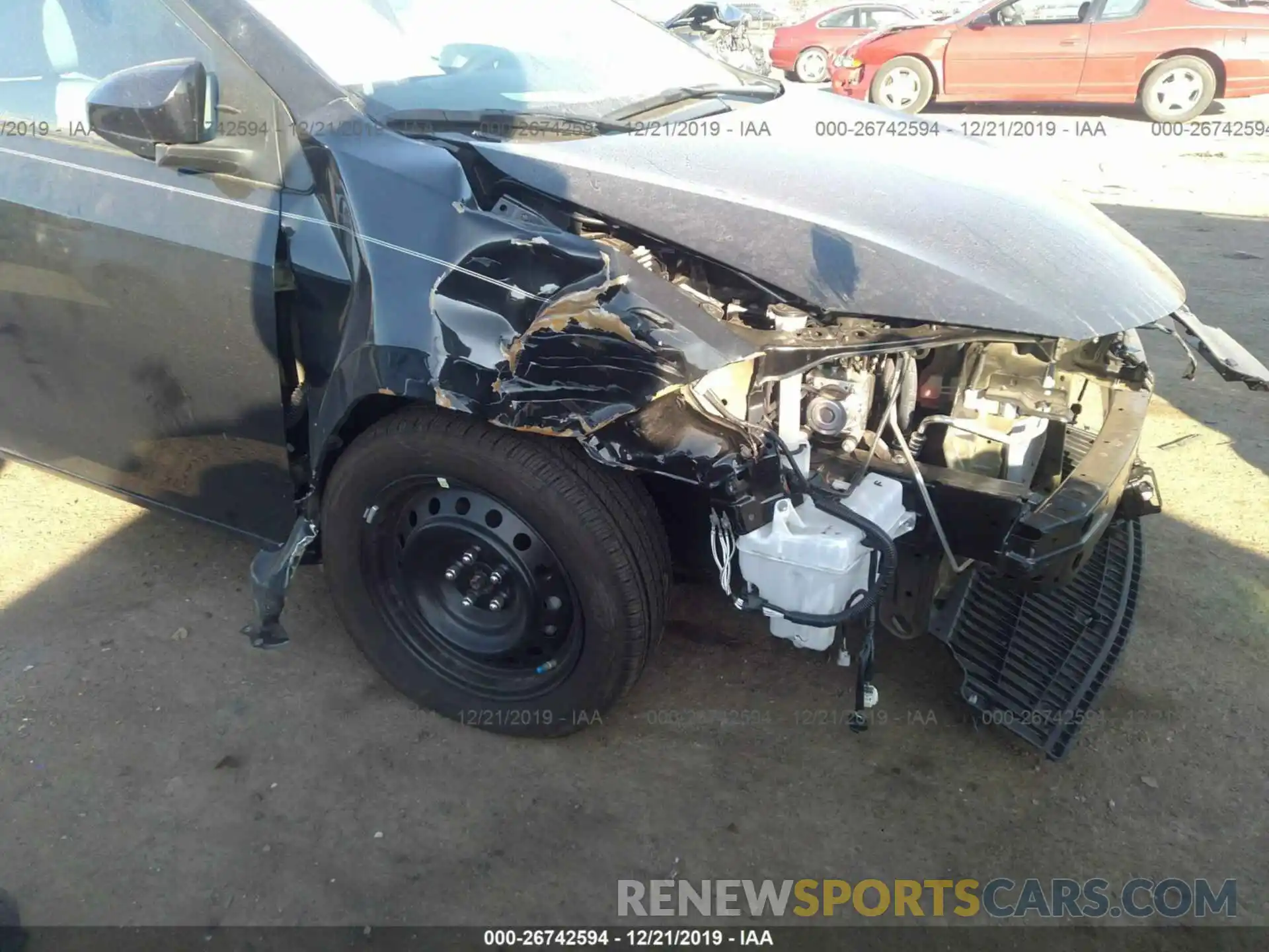 6 Photograph of a damaged car 5YFBURHE0KP944570 TOYOTA COROLLA 2019