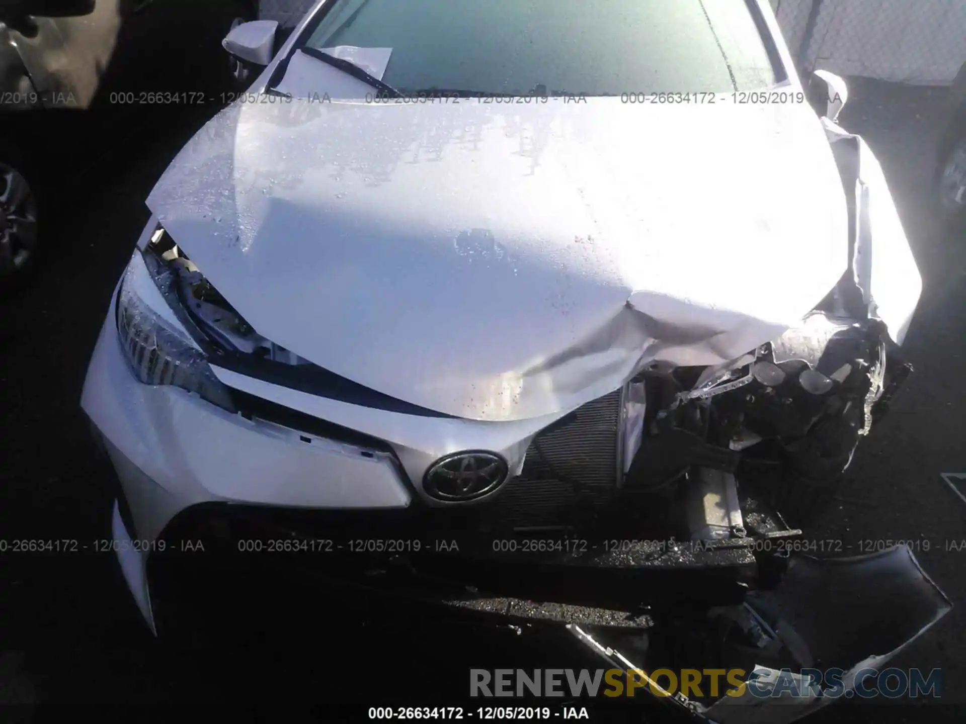 6 Photograph of a damaged car 5YFBURHE0KP944679 TOYOTA COROLLA 2019