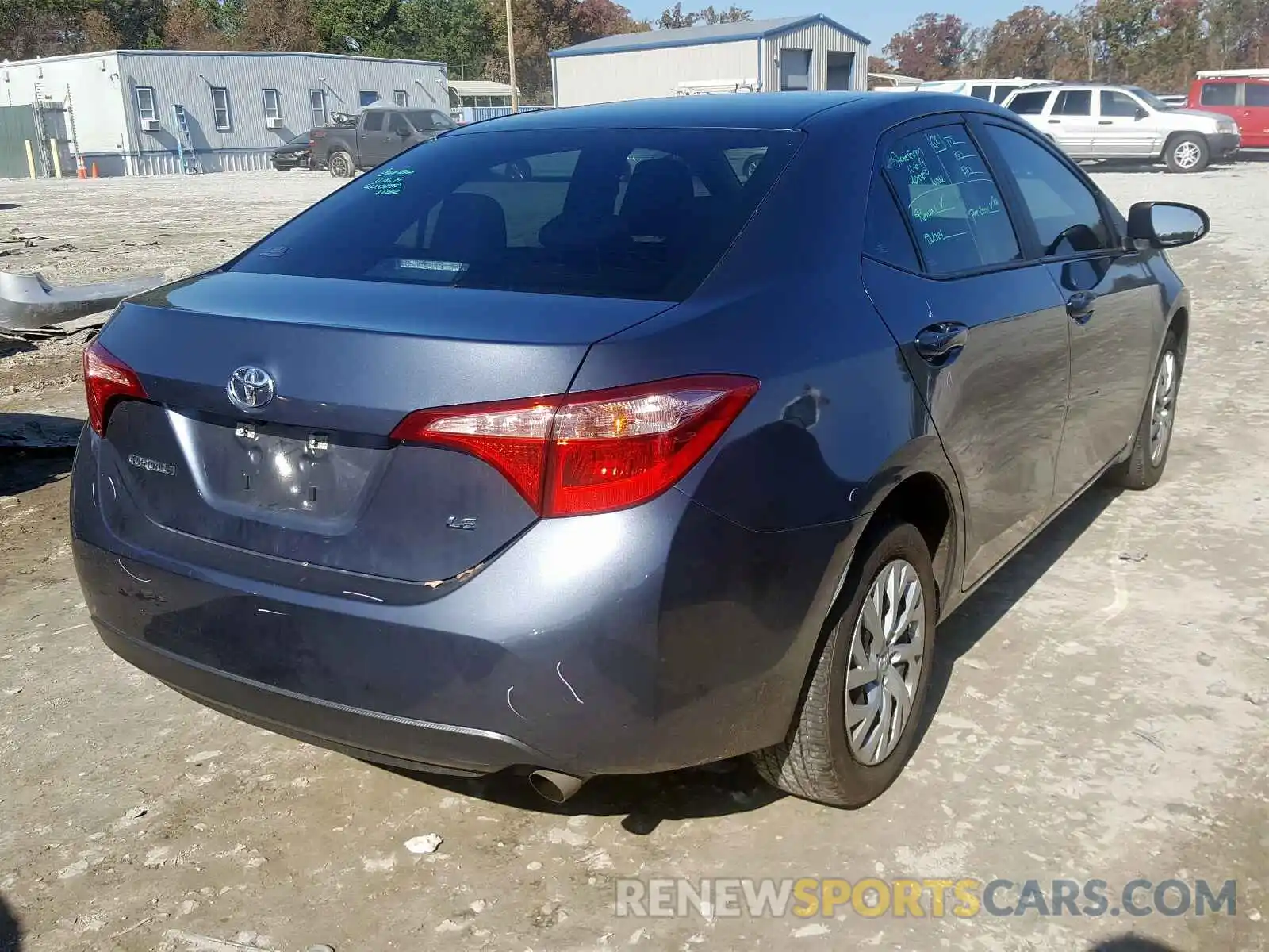 4 Photograph of a damaged car 5YFBURHE0KP944682 TOYOTA COROLLA 2019