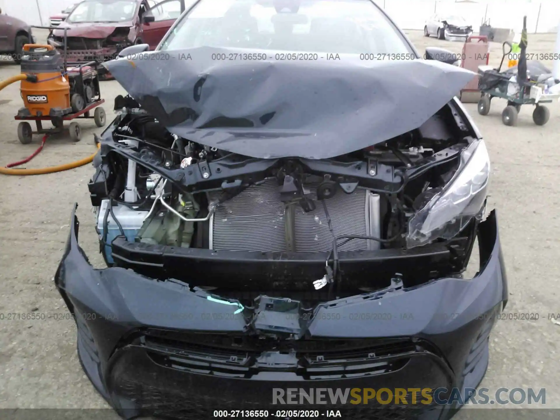 6 Photograph of a damaged car 5YFBURHE0KP944875 TOYOTA COROLLA 2019