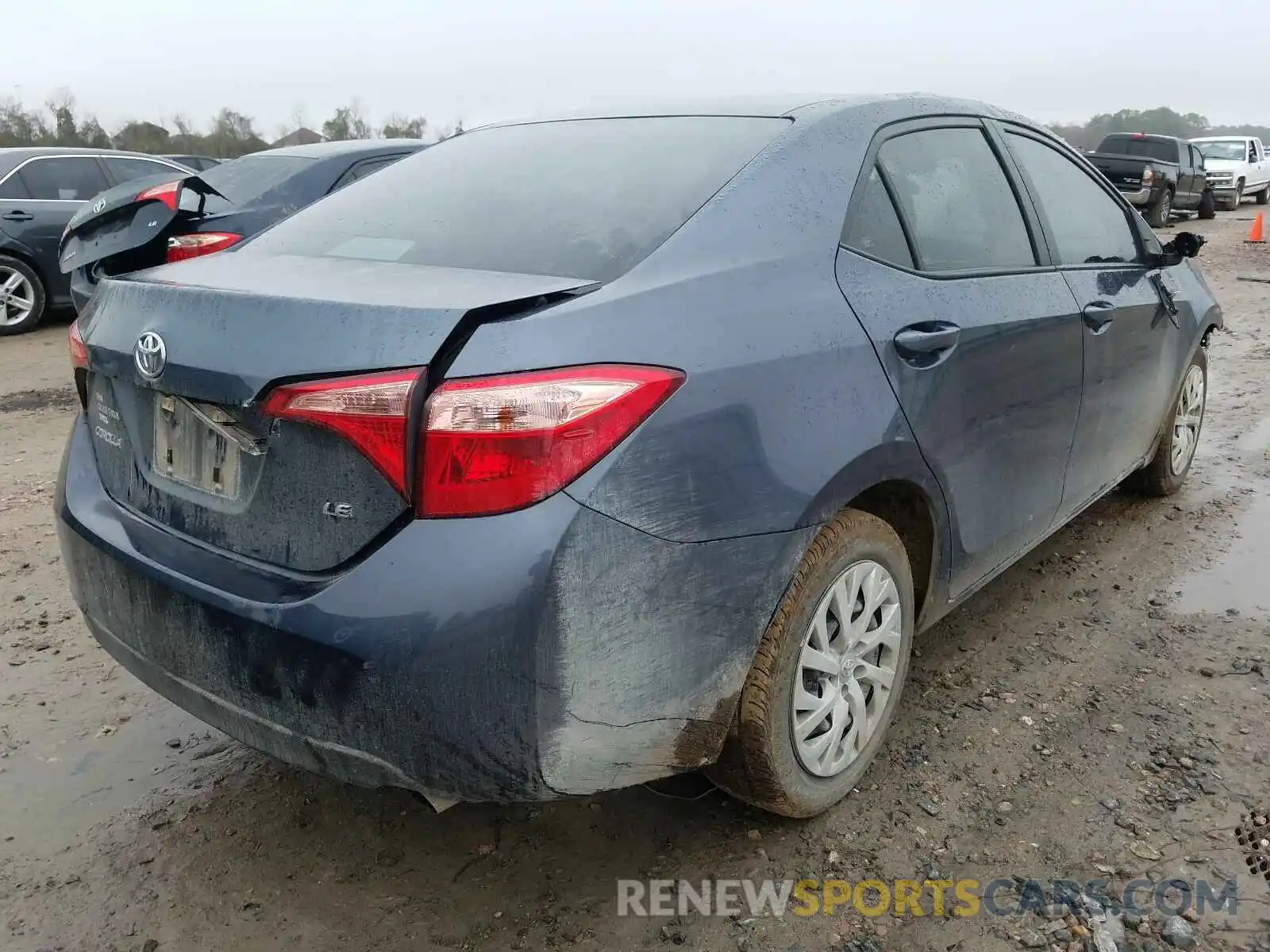 4 Photograph of a damaged car 5YFBURHE0KP945430 TOYOTA COROLLA 2019