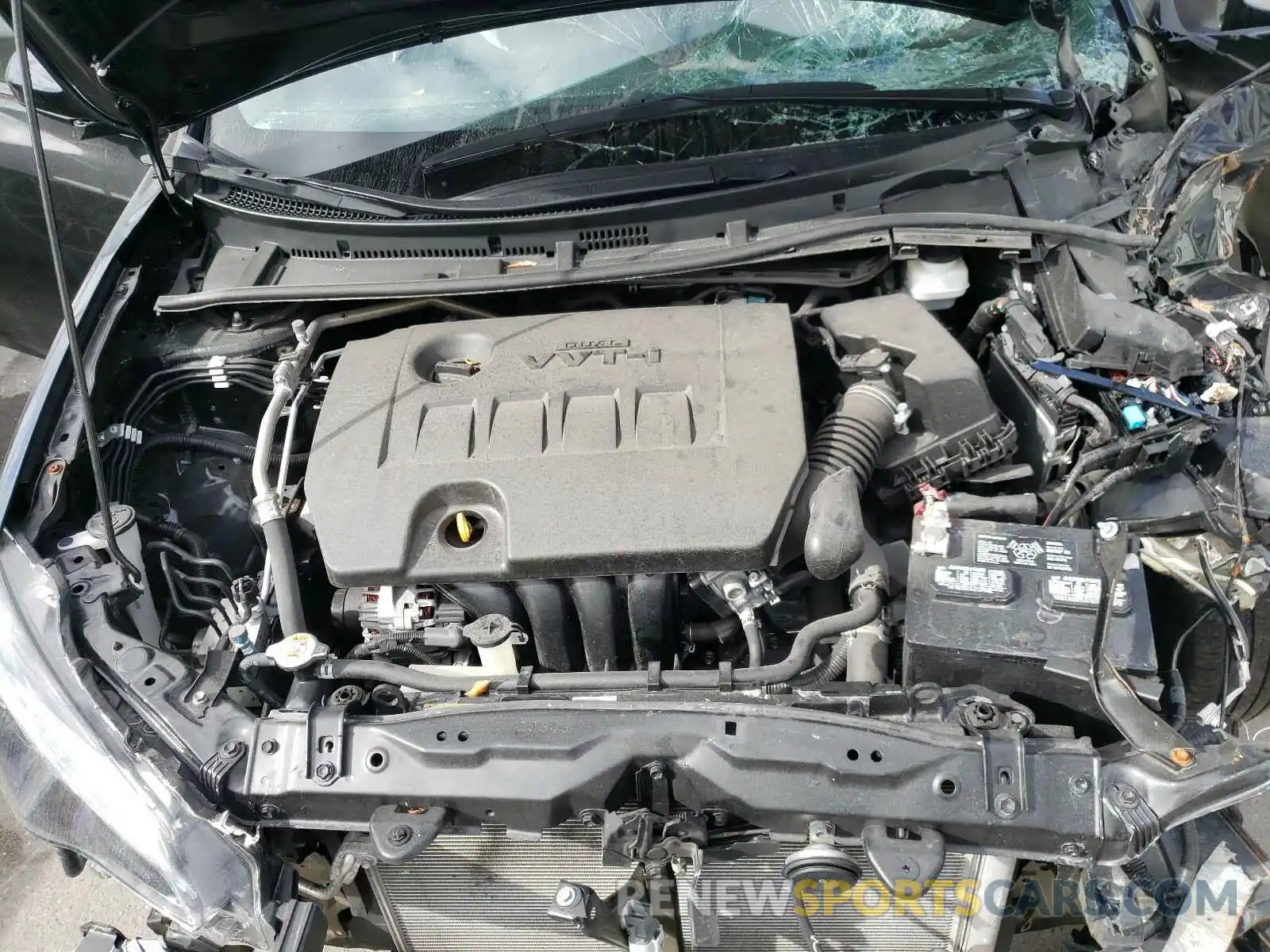 7 Photograph of a damaged car 5YFBURHE0KP945735 TOYOTA COROLLA 2019