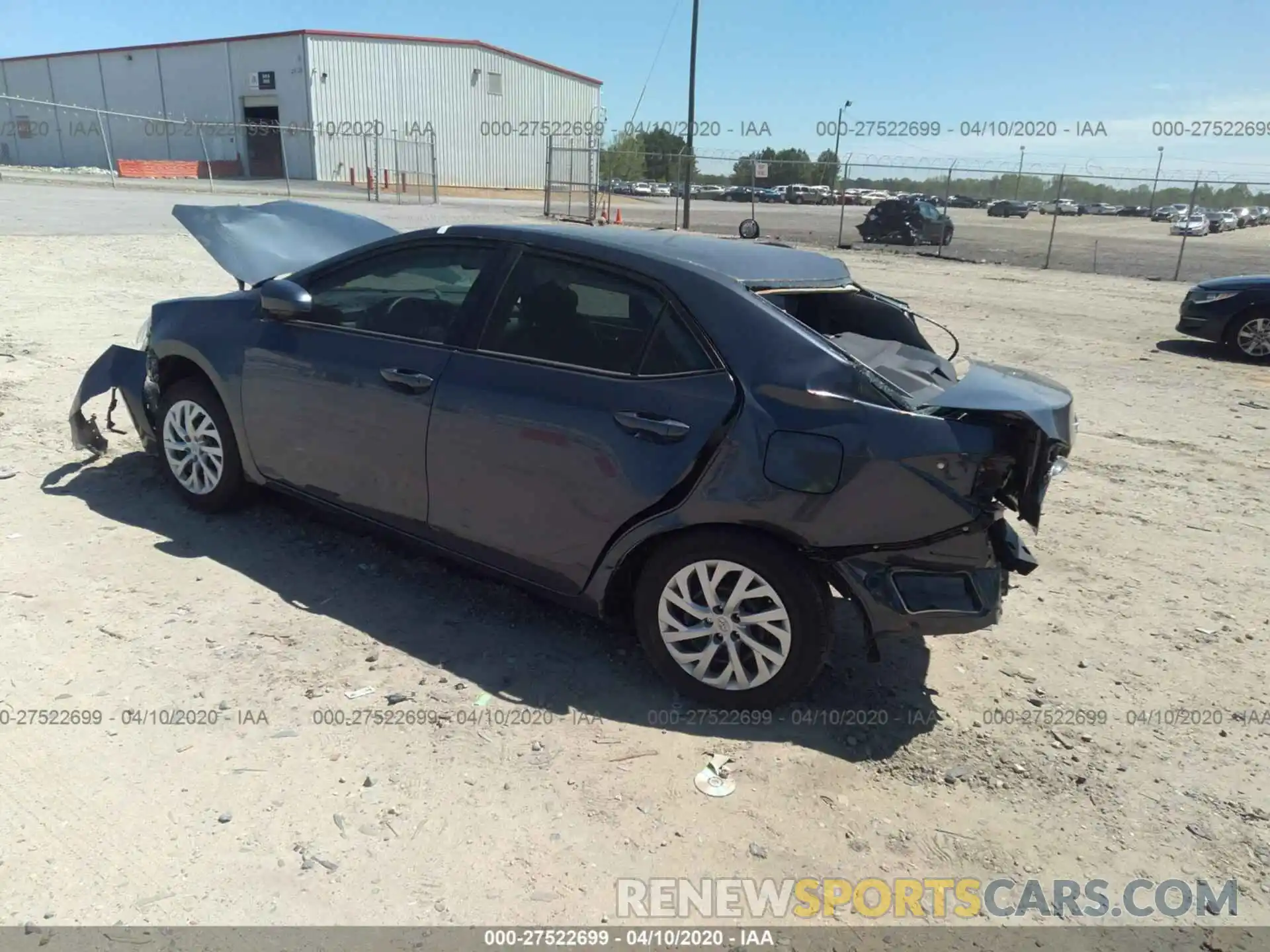 3 Photograph of a damaged car 5YFBURHE0KP945766 TOYOTA COROLLA 2019