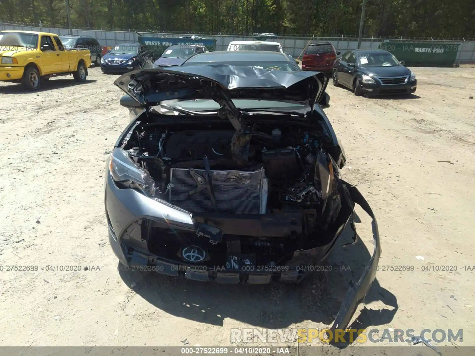 6 Photograph of a damaged car 5YFBURHE0KP945766 TOYOTA COROLLA 2019