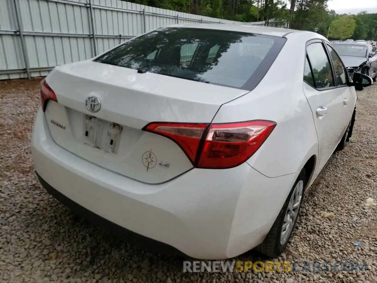 4 Photograph of a damaged car 5YFBURHE0KP946707 TOYOTA COROLLA 2019