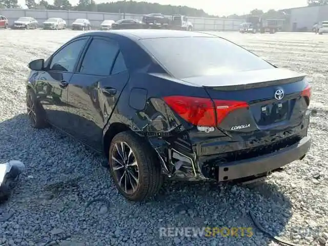 3 Photograph of a damaged car 5YFBURHE0KP946724 TOYOTA COROLLA 2019