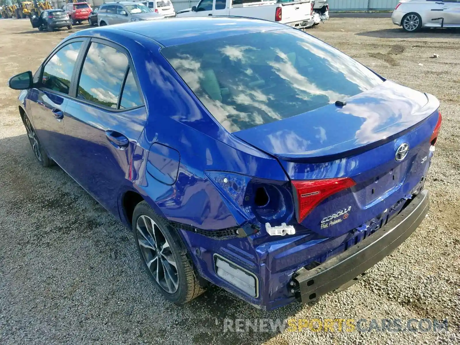 3 Photograph of a damaged car 5YFBURHE0KP947467 TOYOTA COROLLA 2019