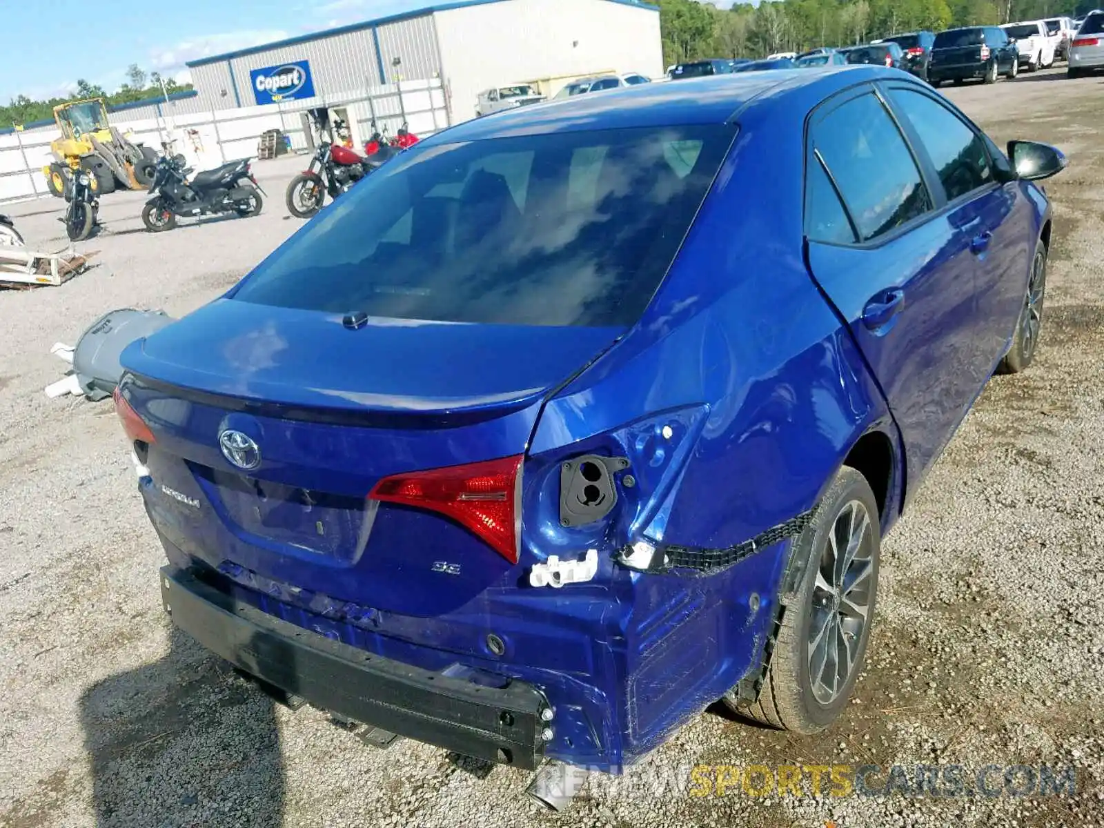 4 Photograph of a damaged car 5YFBURHE0KP947467 TOYOTA COROLLA 2019