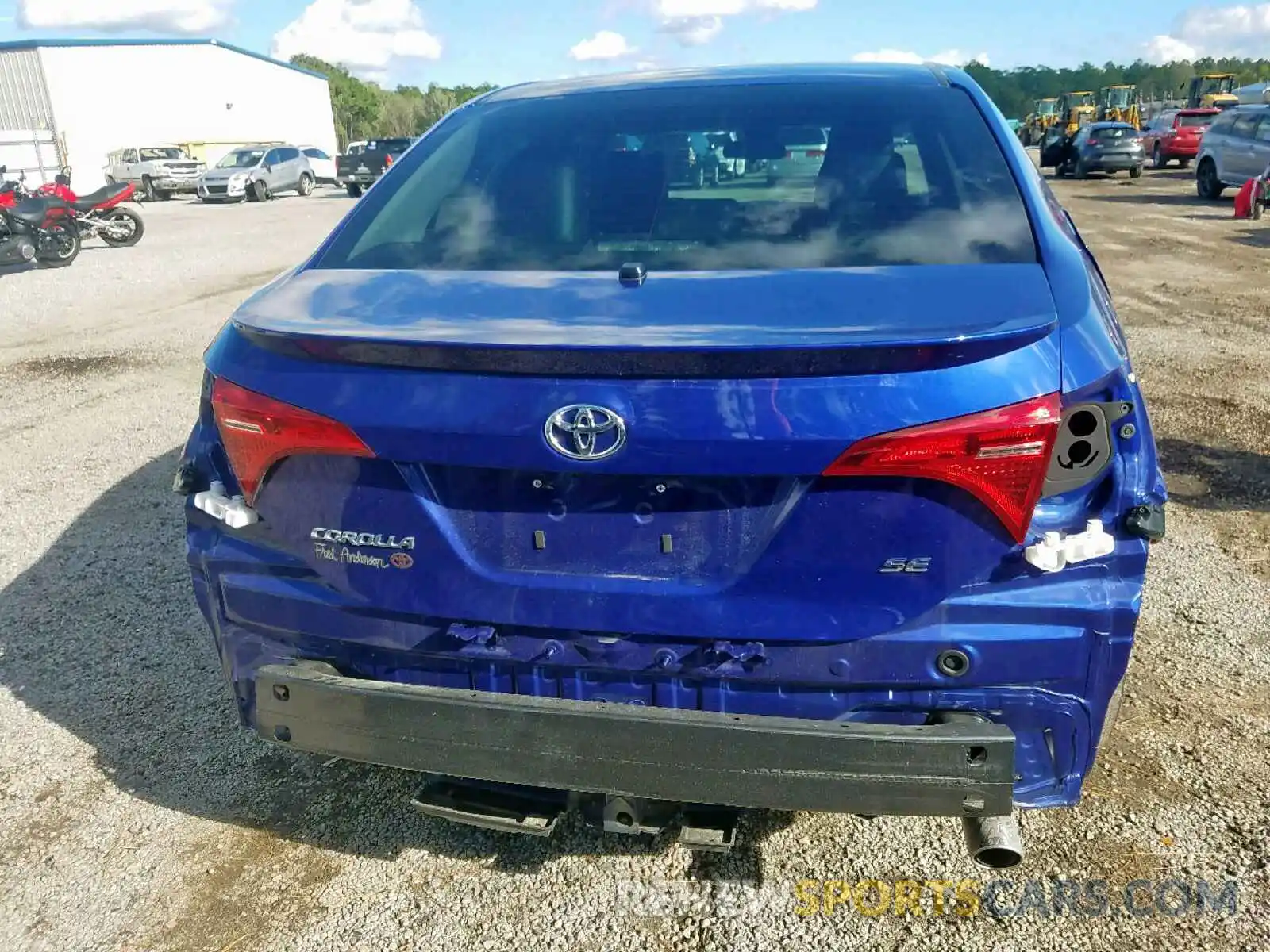 9 Photograph of a damaged car 5YFBURHE0KP947467 TOYOTA COROLLA 2019