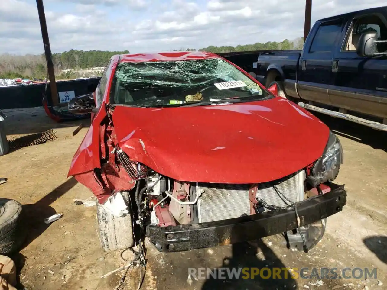 9 Photograph of a damaged car 5YFBURHE0KP947663 TOYOTA COROLLA 2019