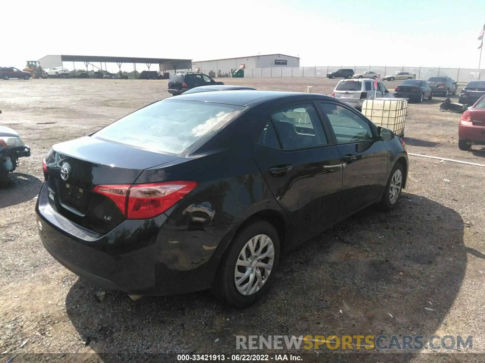 4 Photograph of a damaged car 5YFBURHE0KP947761 TOYOTA COROLLA 2019