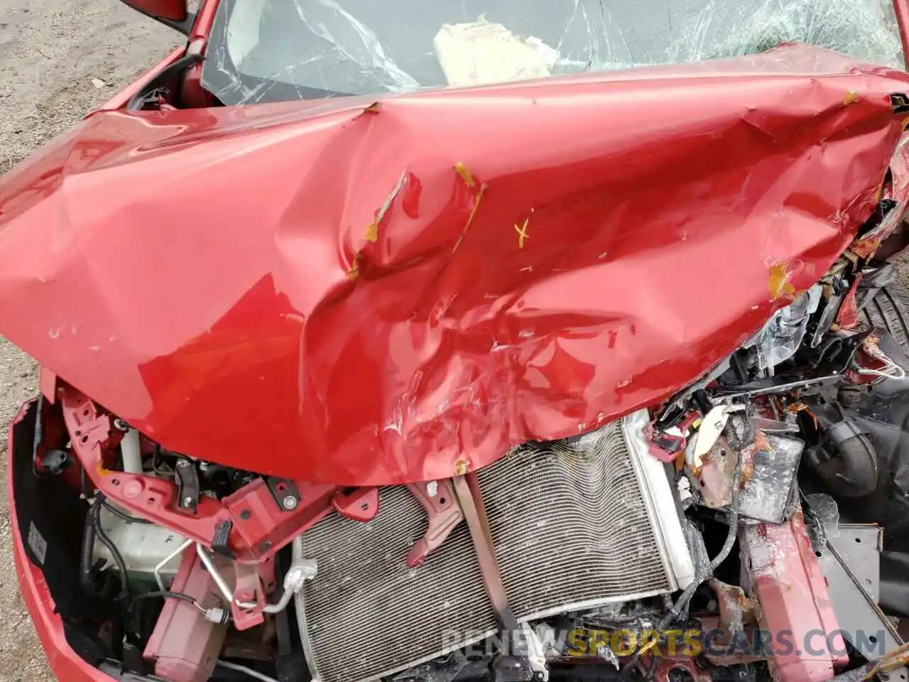 7 Photograph of a damaged car 5YFBURHE0KP947923 TOYOTA COROLLA 2019