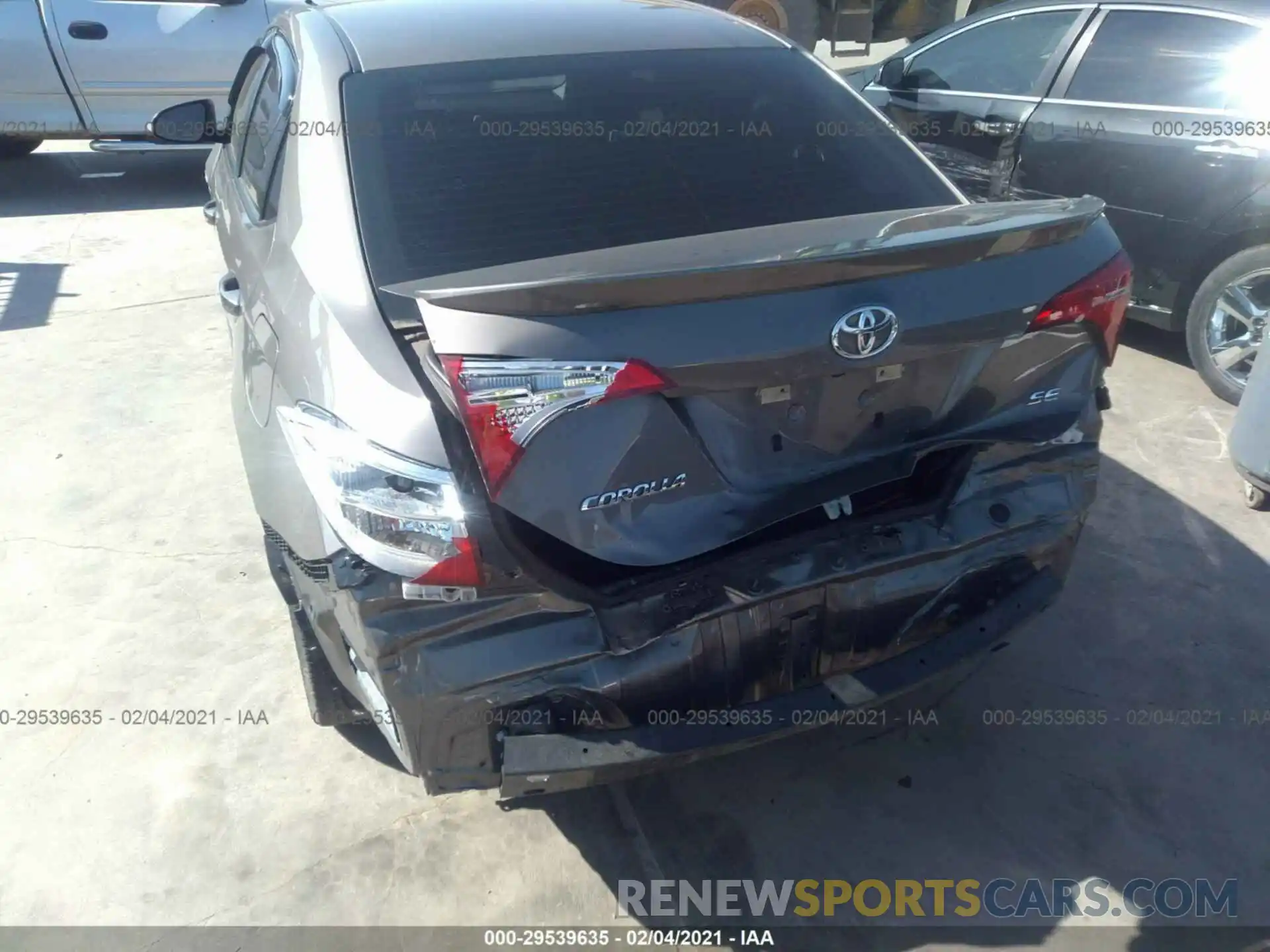 6 Photograph of a damaged car 5YFBURHE0KP947985 TOYOTA COROLLA 2019