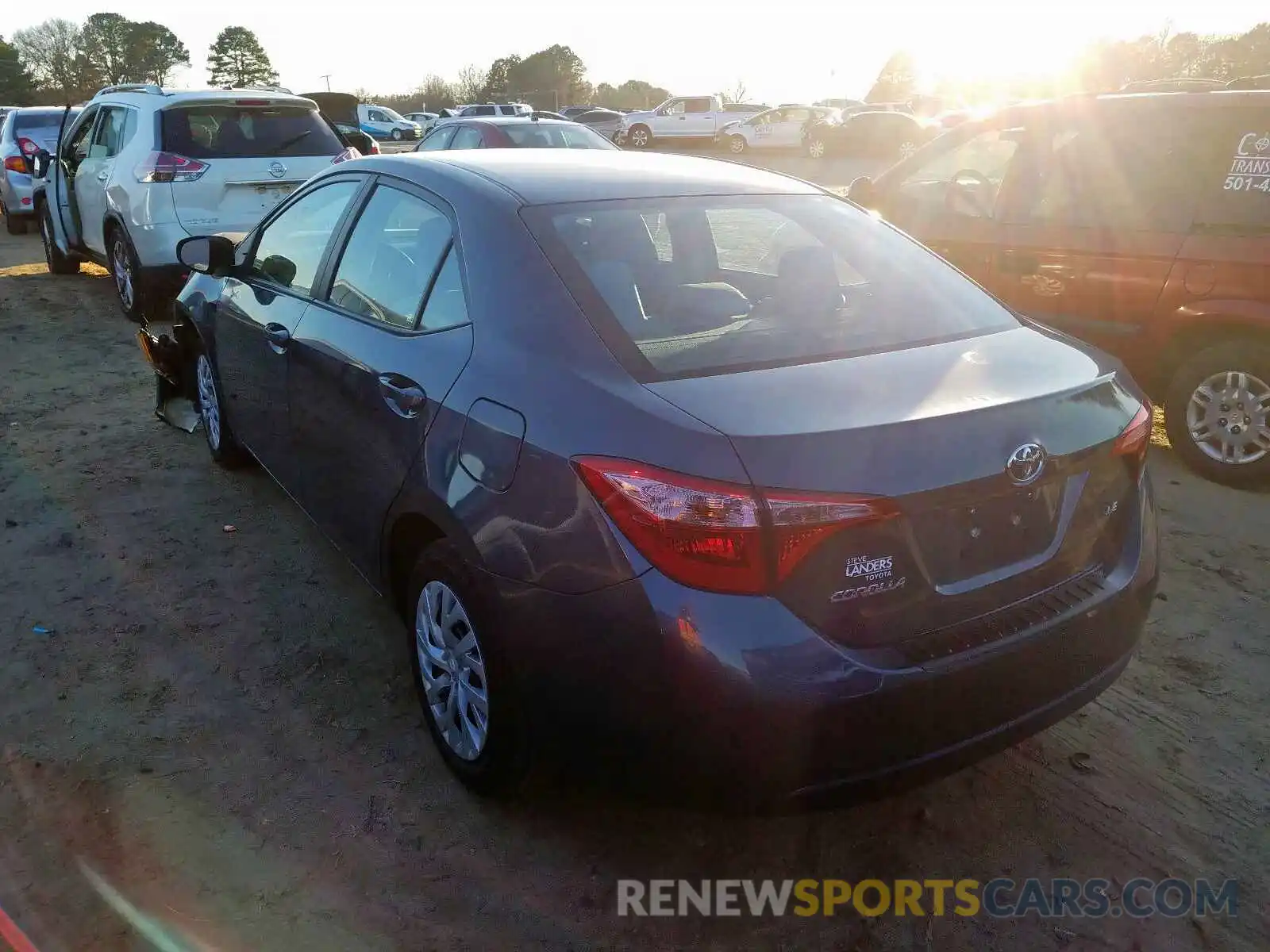 3 Photograph of a damaged car 5YFBURHE0KP948151 TOYOTA COROLLA 2019