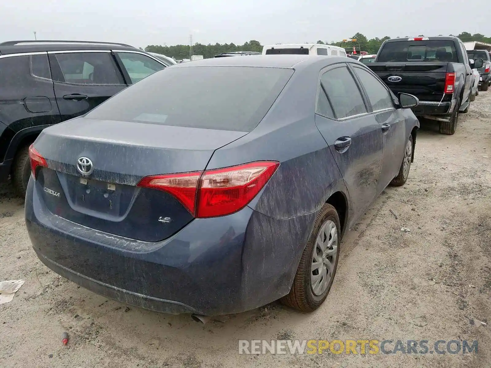 4 Photograph of a damaged car 5YFBURHE0KP948165 TOYOTA COROLLA 2019