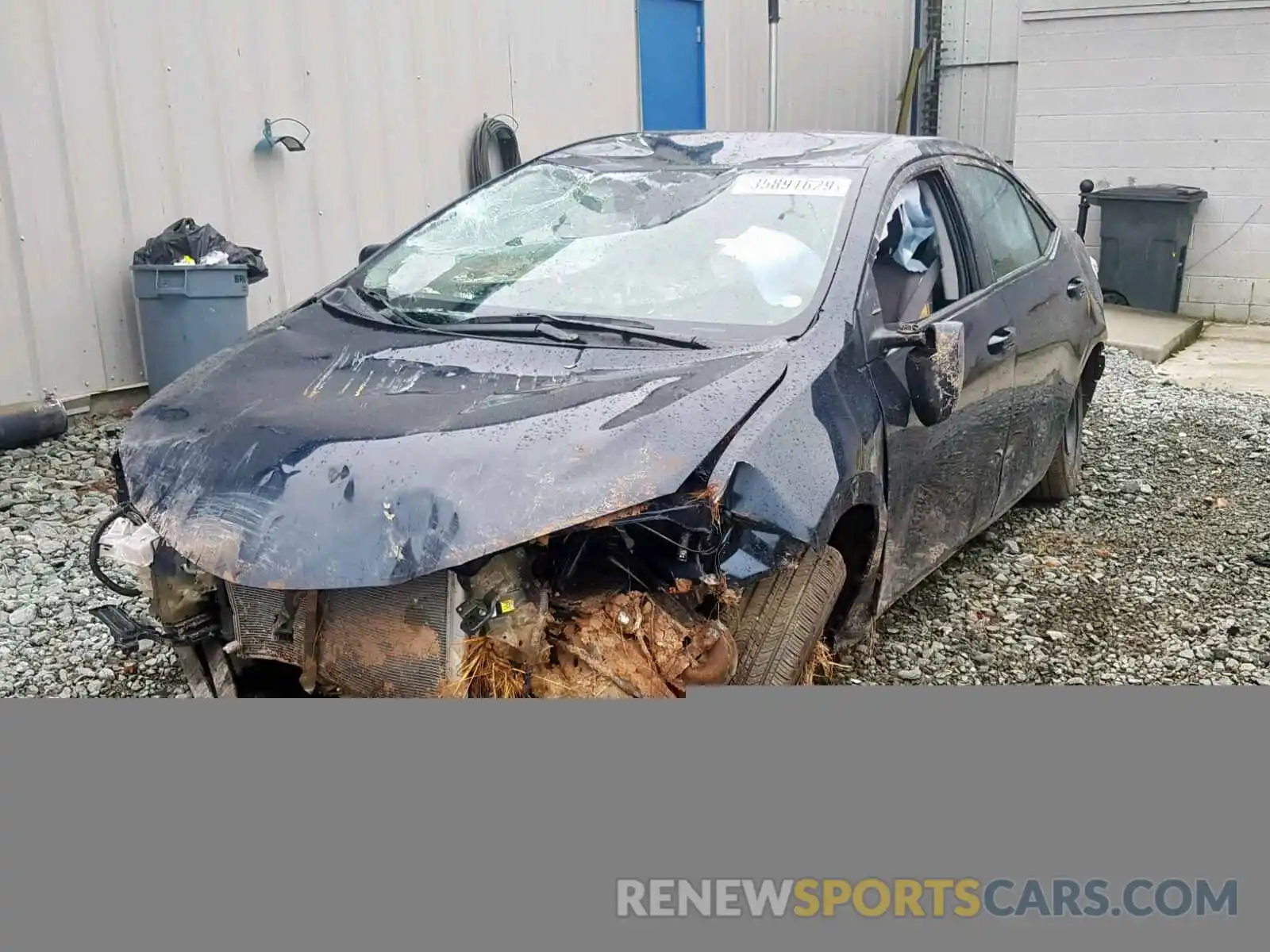 2 Photograph of a damaged car 5YFBURHE0KP948439 TOYOTA COROLLA 2019