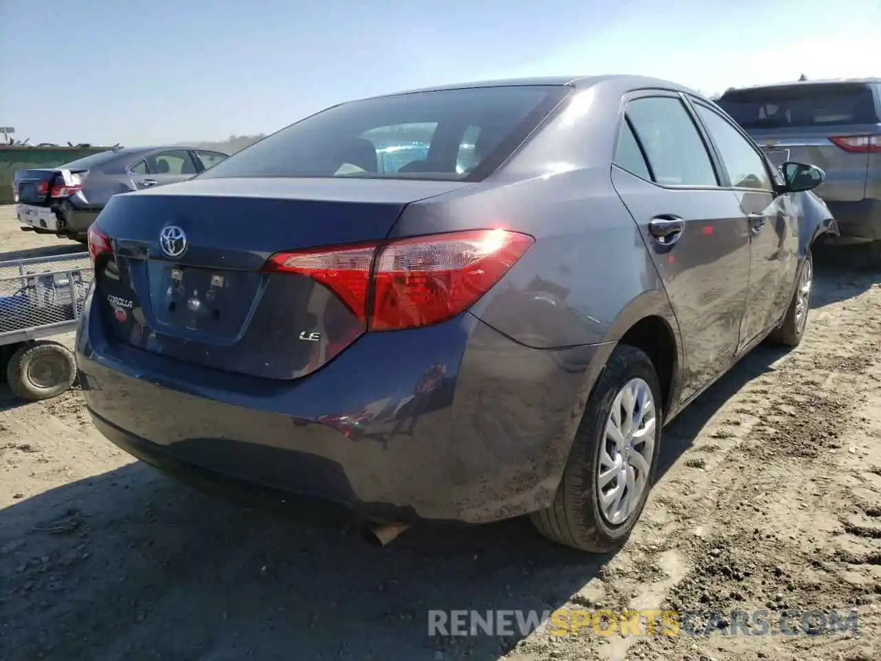 4 Photograph of a damaged car 5YFBURHE0KP948649 TOYOTA COROLLA 2019