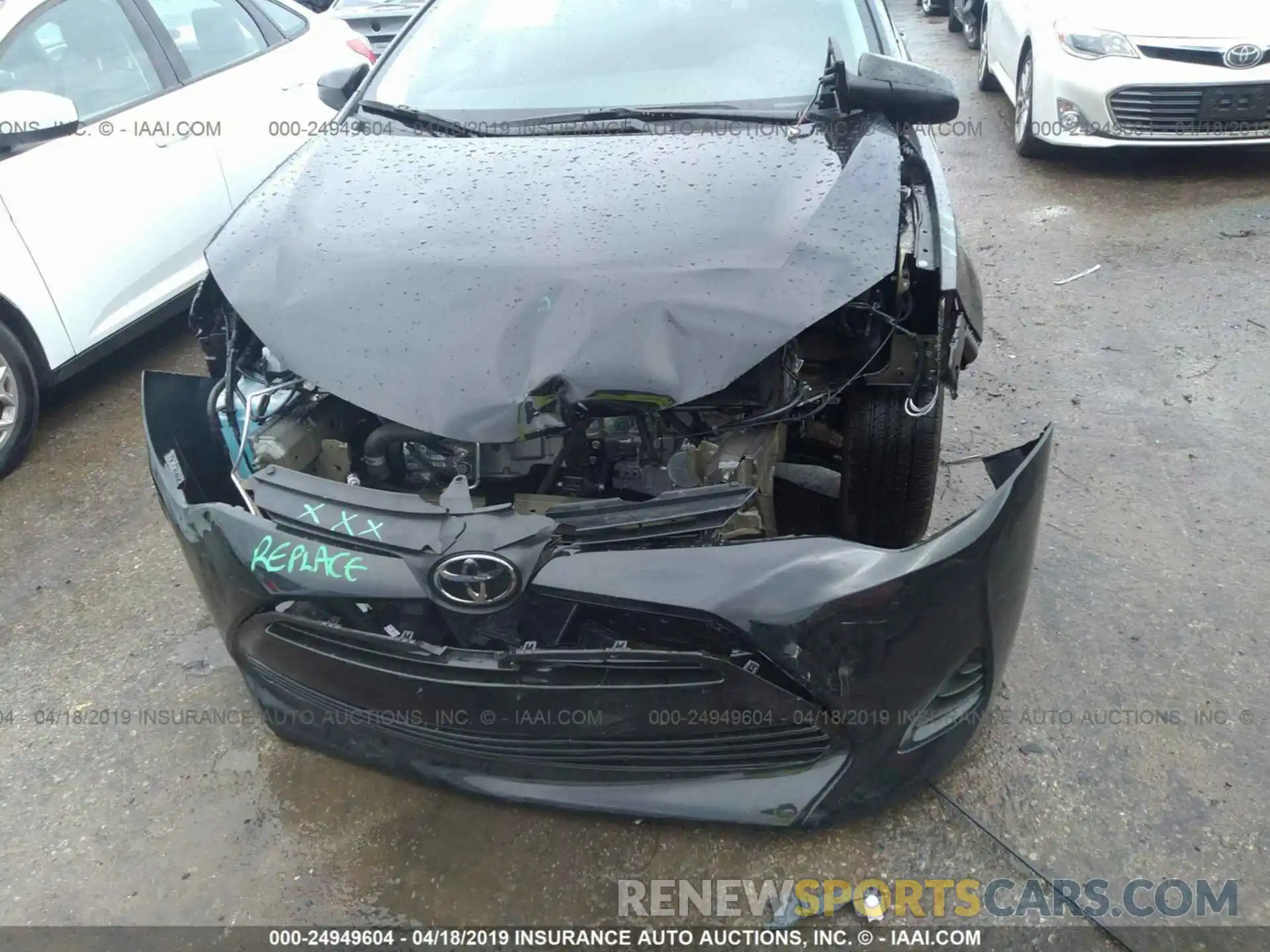 6 Photograph of a damaged car 5YFBURHE0KP948781 TOYOTA COROLLA 2019