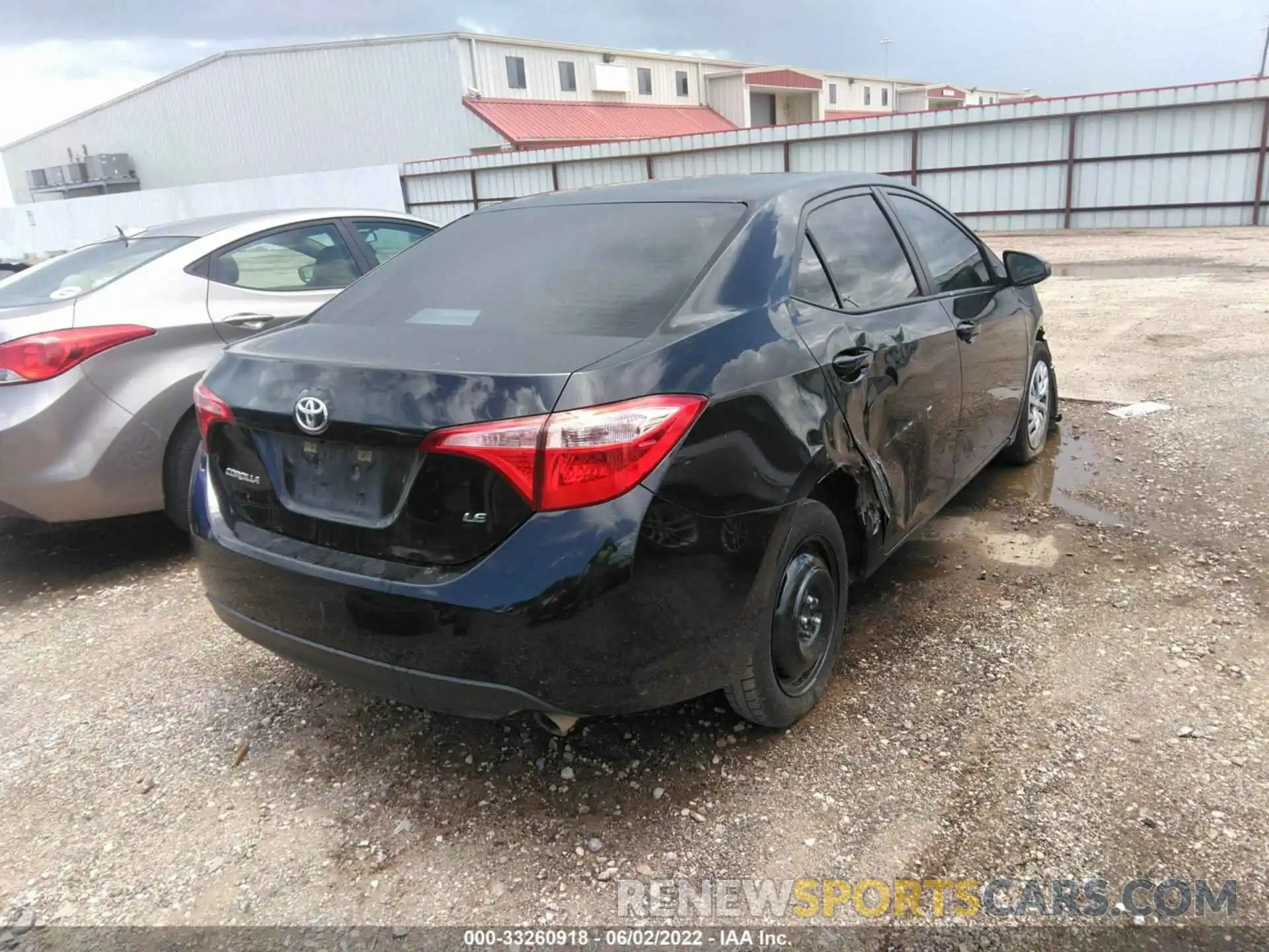 4 Фотография поврежденного автомобиля 5YFBURHE0KP948831 TOYOTA COROLLA 2019