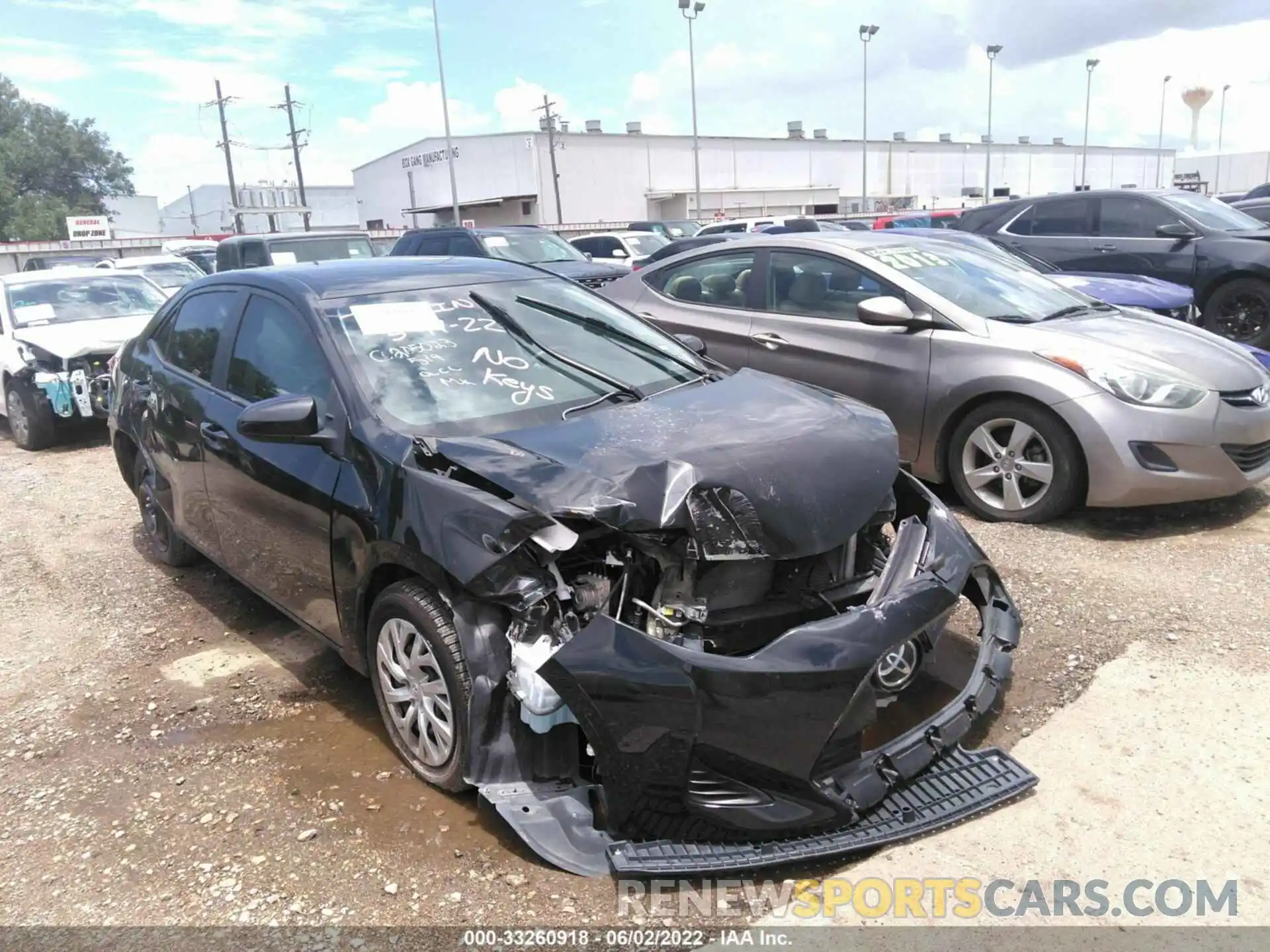 6 Photograph of a damaged car 5YFBURHE0KP948831 TOYOTA COROLLA 2019