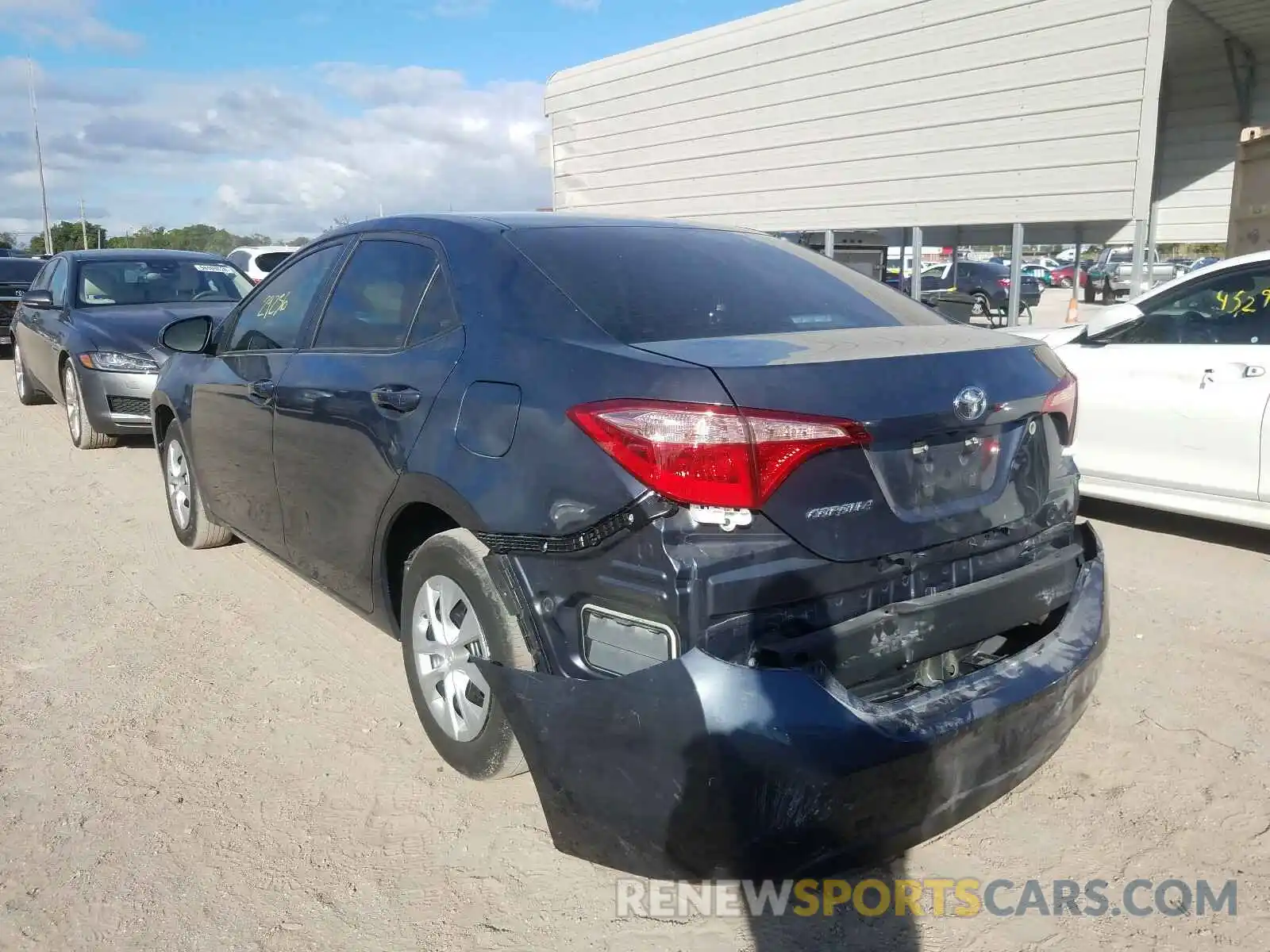 3 Photograph of a damaged car 5YFBURHE0KP948960 TOYOTA COROLLA 2019