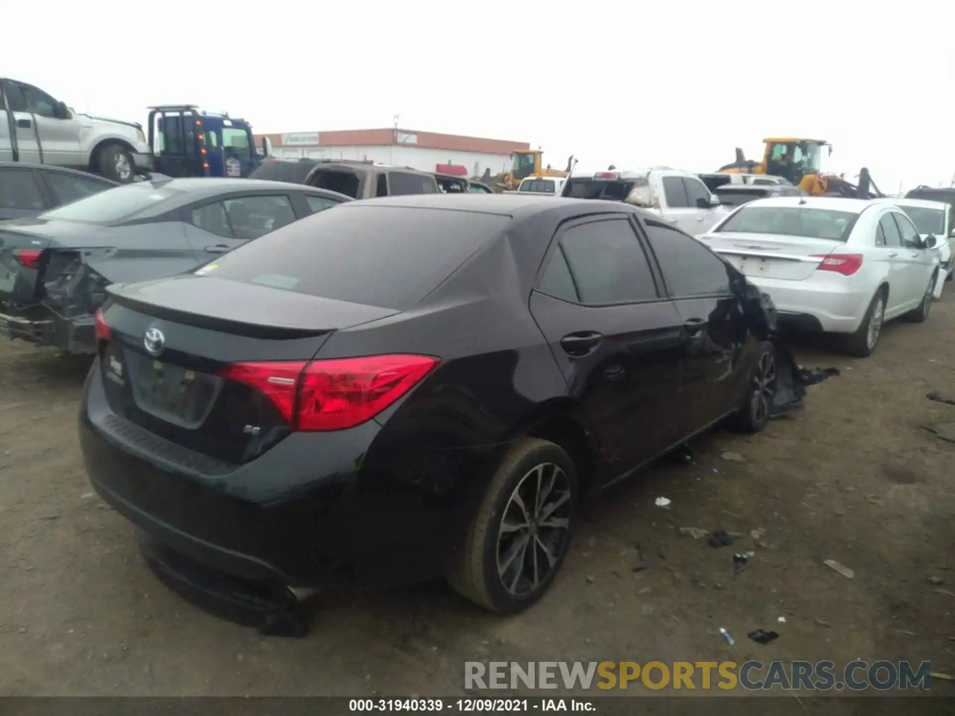 4 Photograph of a damaged car 5YFBURHE0KP949171 TOYOTA COROLLA 2019