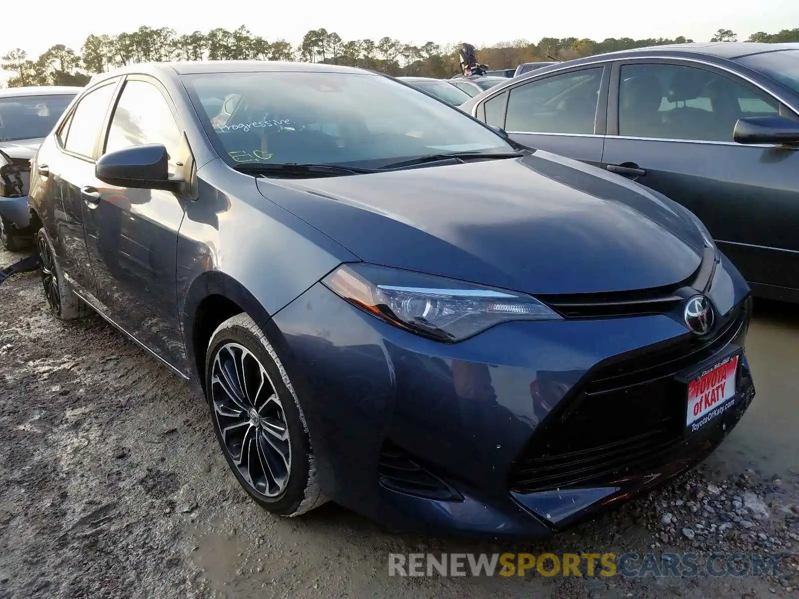 1 Photograph of a damaged car 5YFBURHE0KP949347 TOYOTA COROLLA 2019