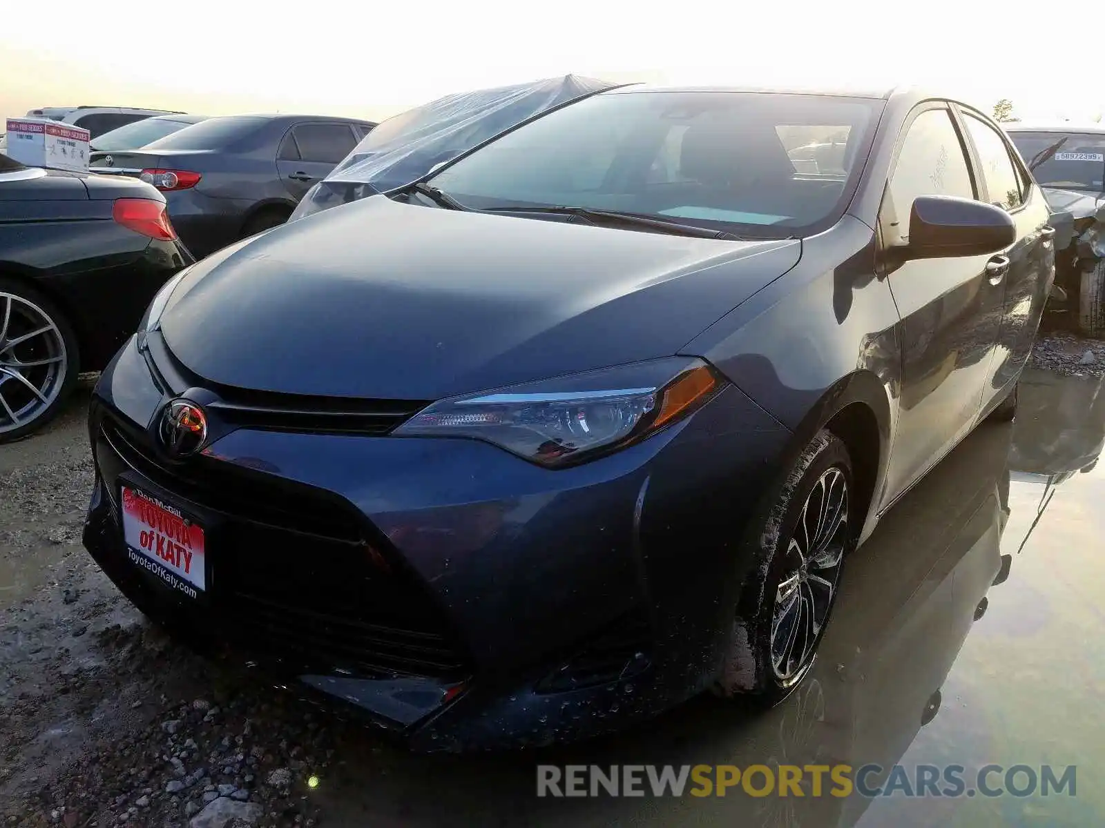 2 Photograph of a damaged car 5YFBURHE0KP949347 TOYOTA COROLLA 2019