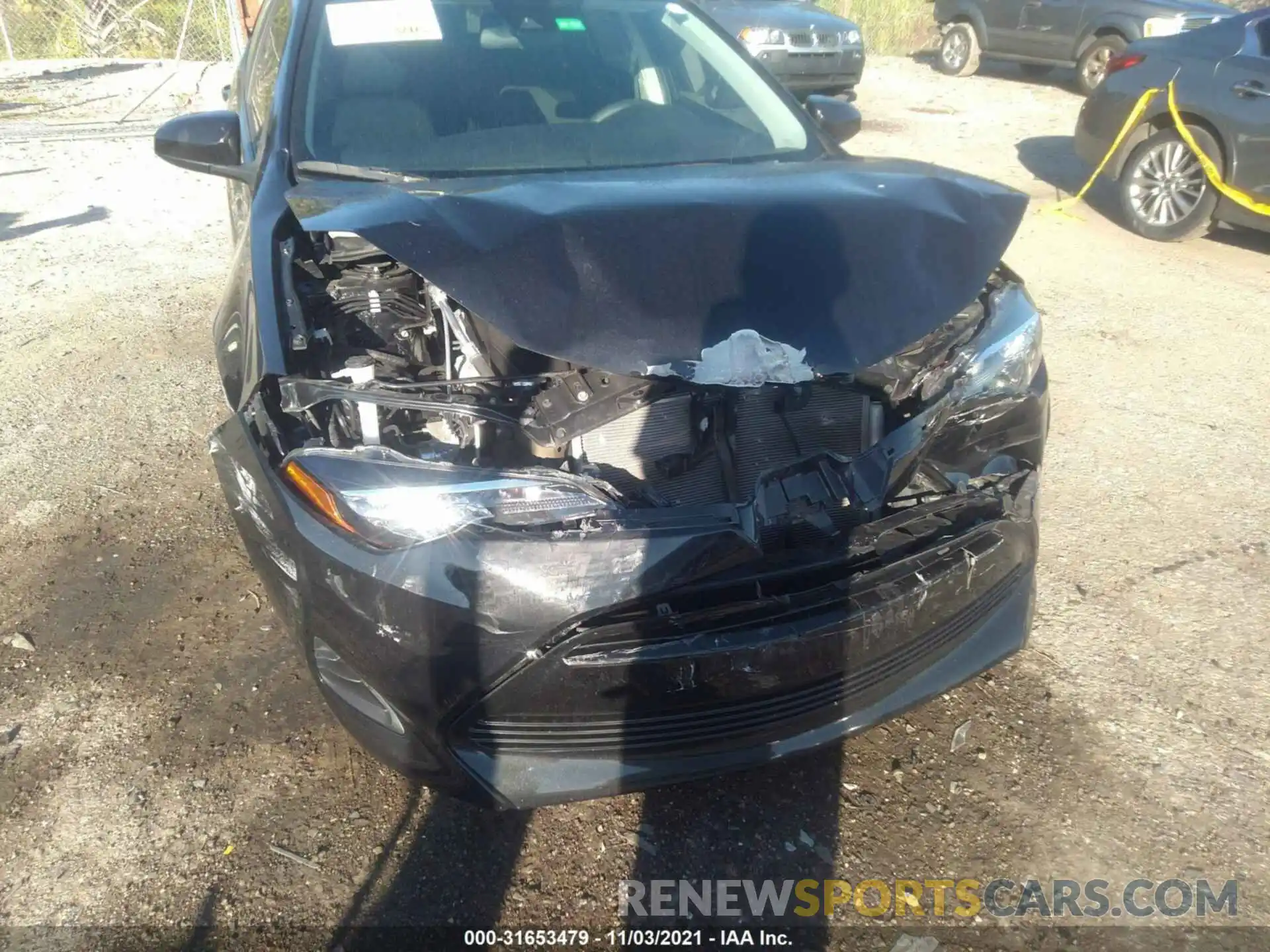 6 Photograph of a damaged car 5YFBURHE0KP949476 TOYOTA COROLLA 2019